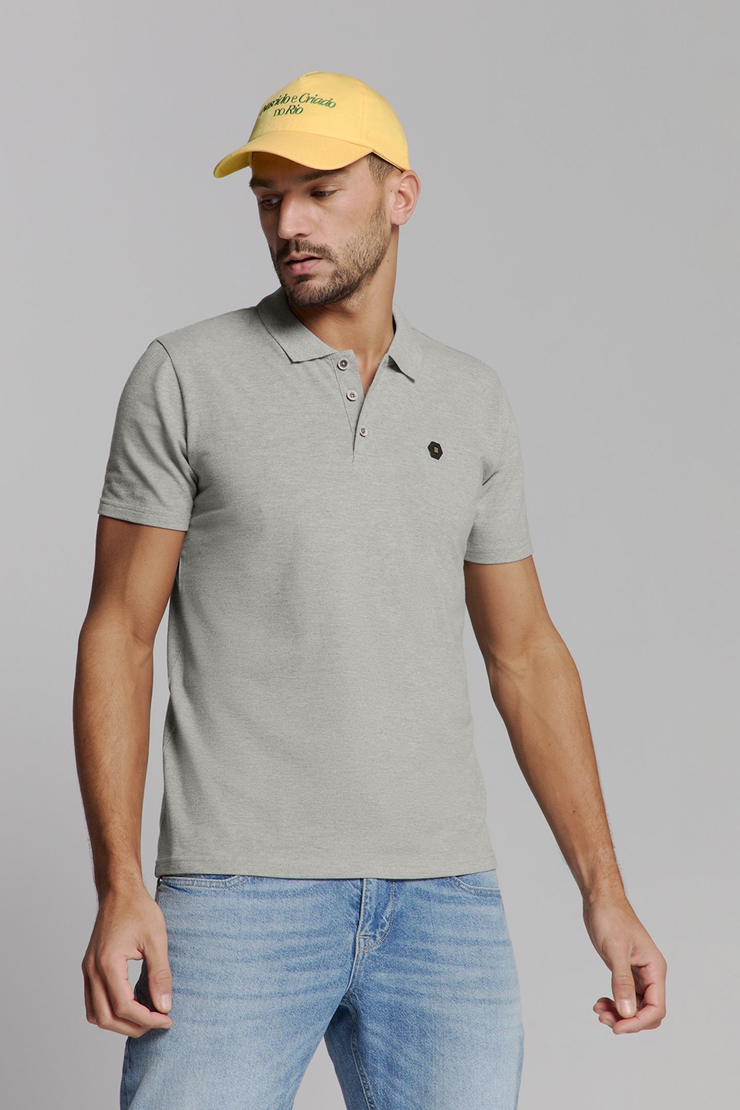 POLO MELANGE GREY MELANGE 4