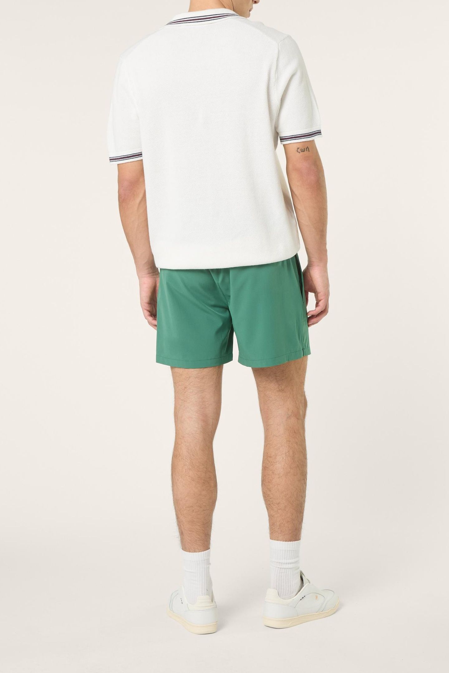 CAPRIGLIA REGULAR SHORT BEACH SHORTS POSY GREEN 3