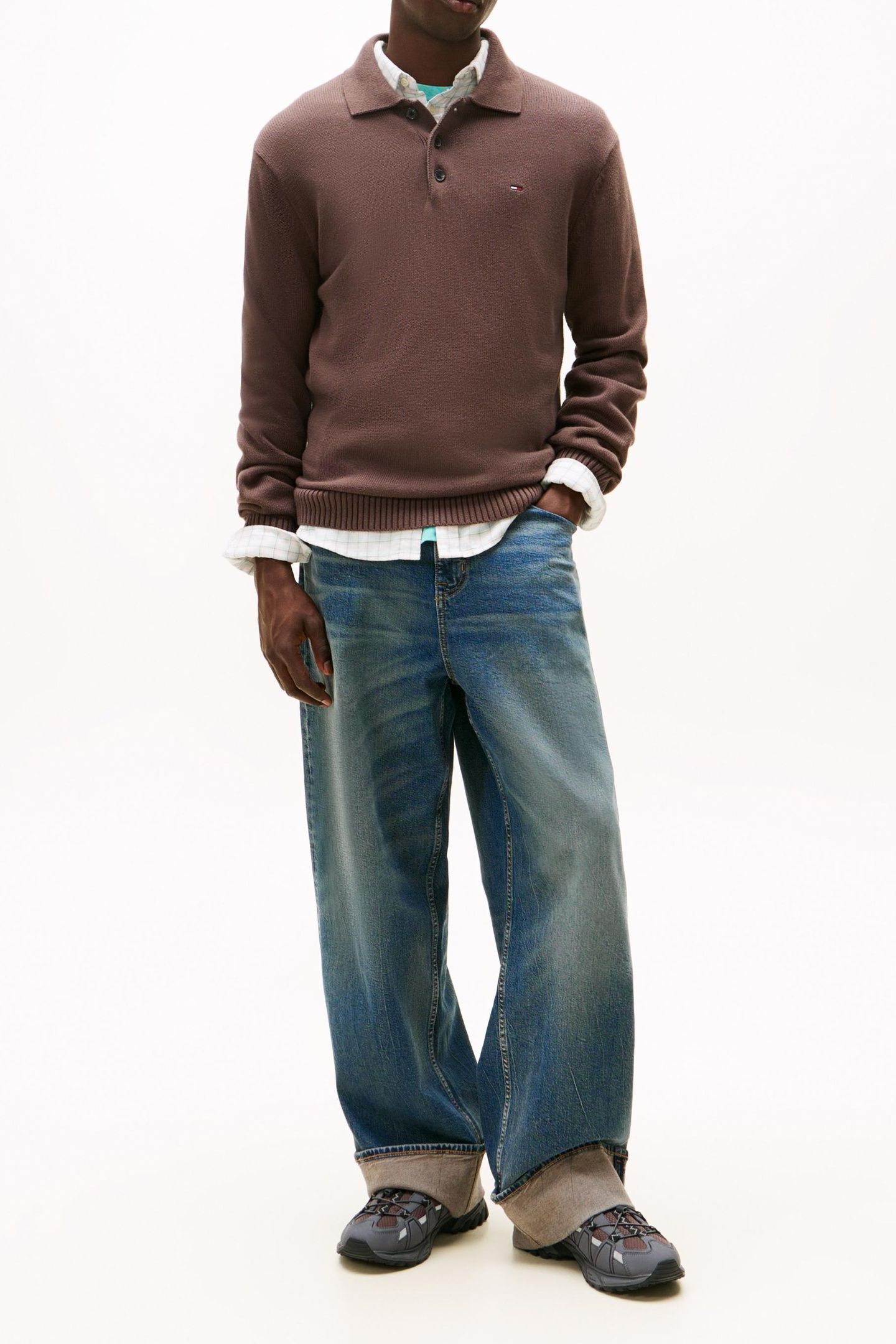 SLIM ESSENTIAL PULLOVER BLACK WALNUT 2