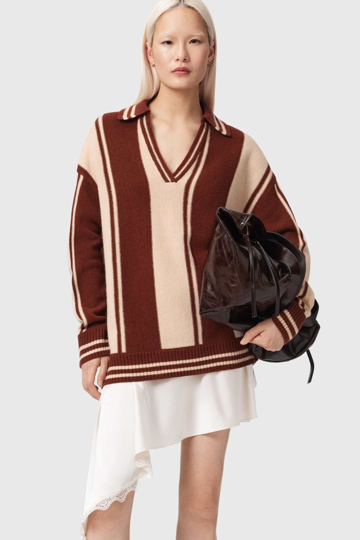 TAY LS POLO RUST BROWN 3