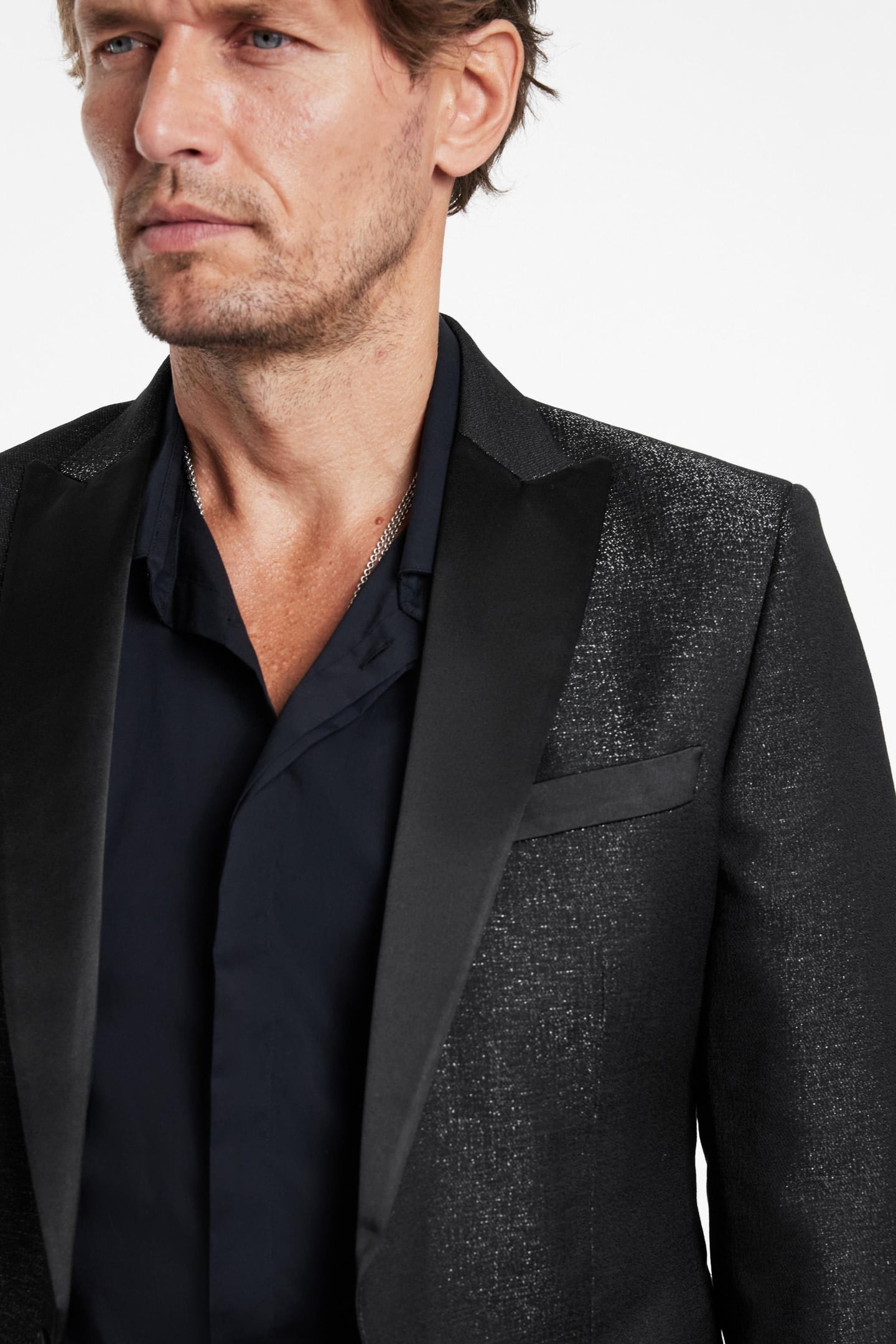 BASS TUXEDO JACKET - AUSTIN FIT - ONE BU BLACK 4