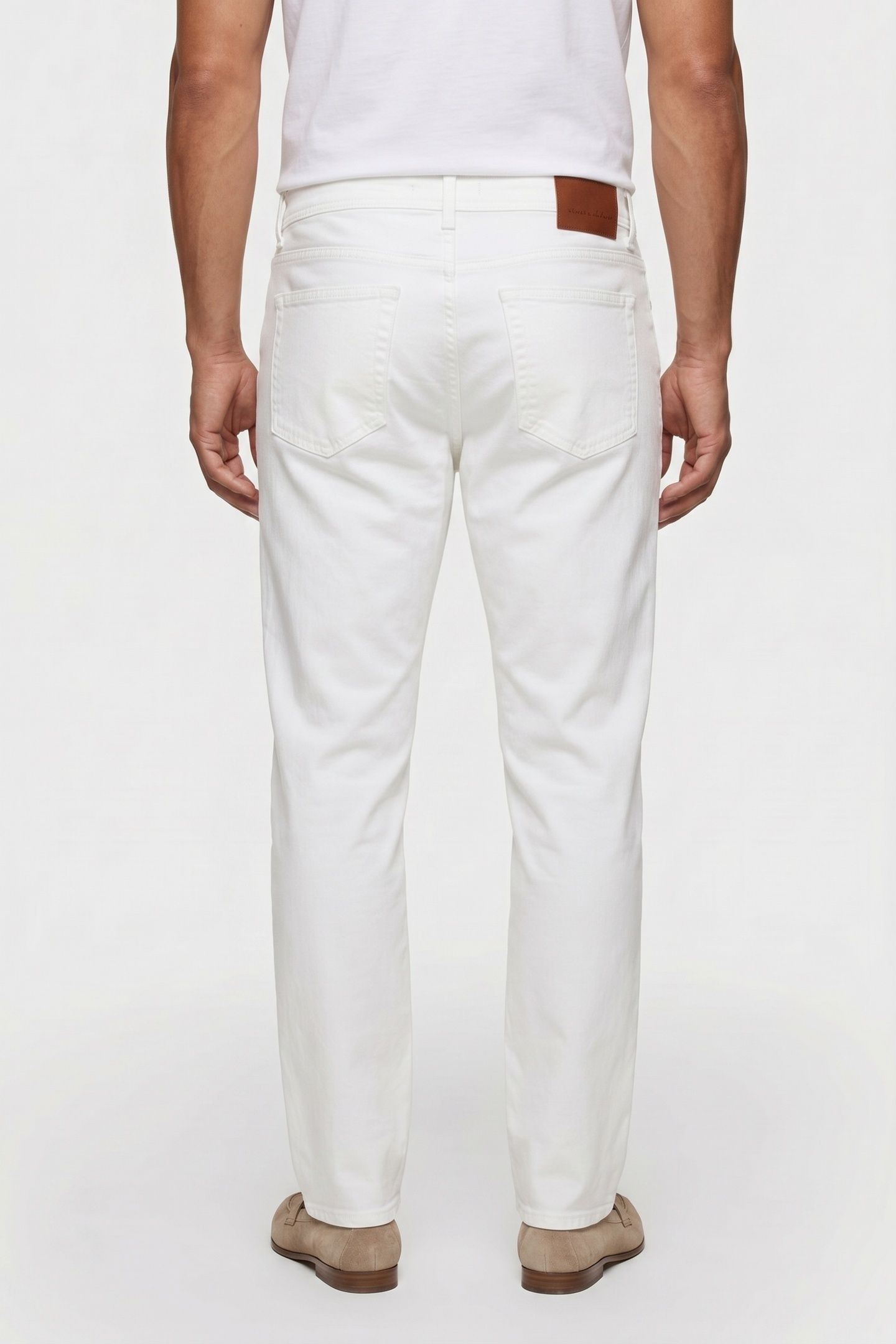 POCKETS PANTS COTTON WHITE 2