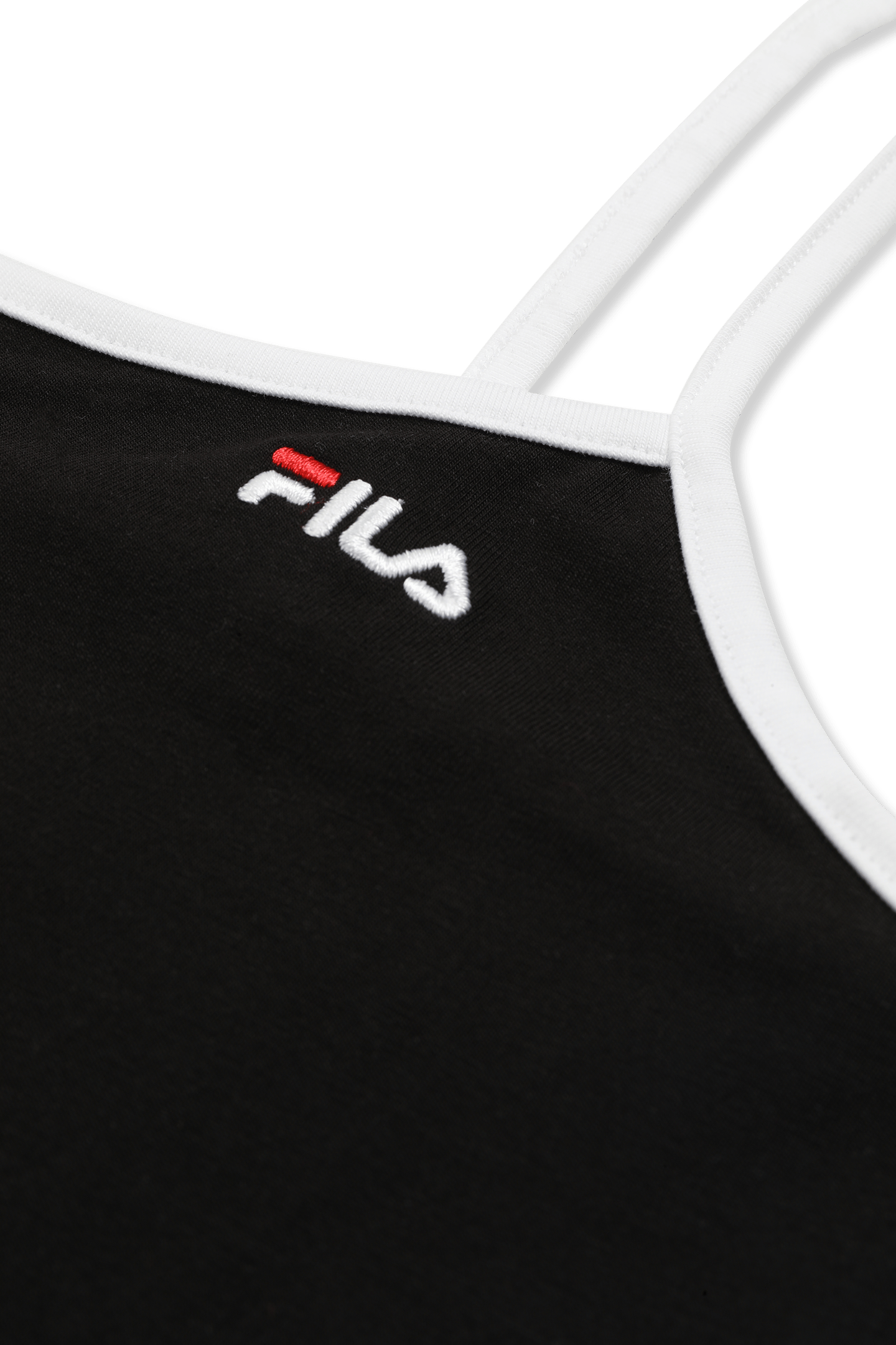 RENELLA CROPPED SPAGETTI STRAP TOP BLACK 7
