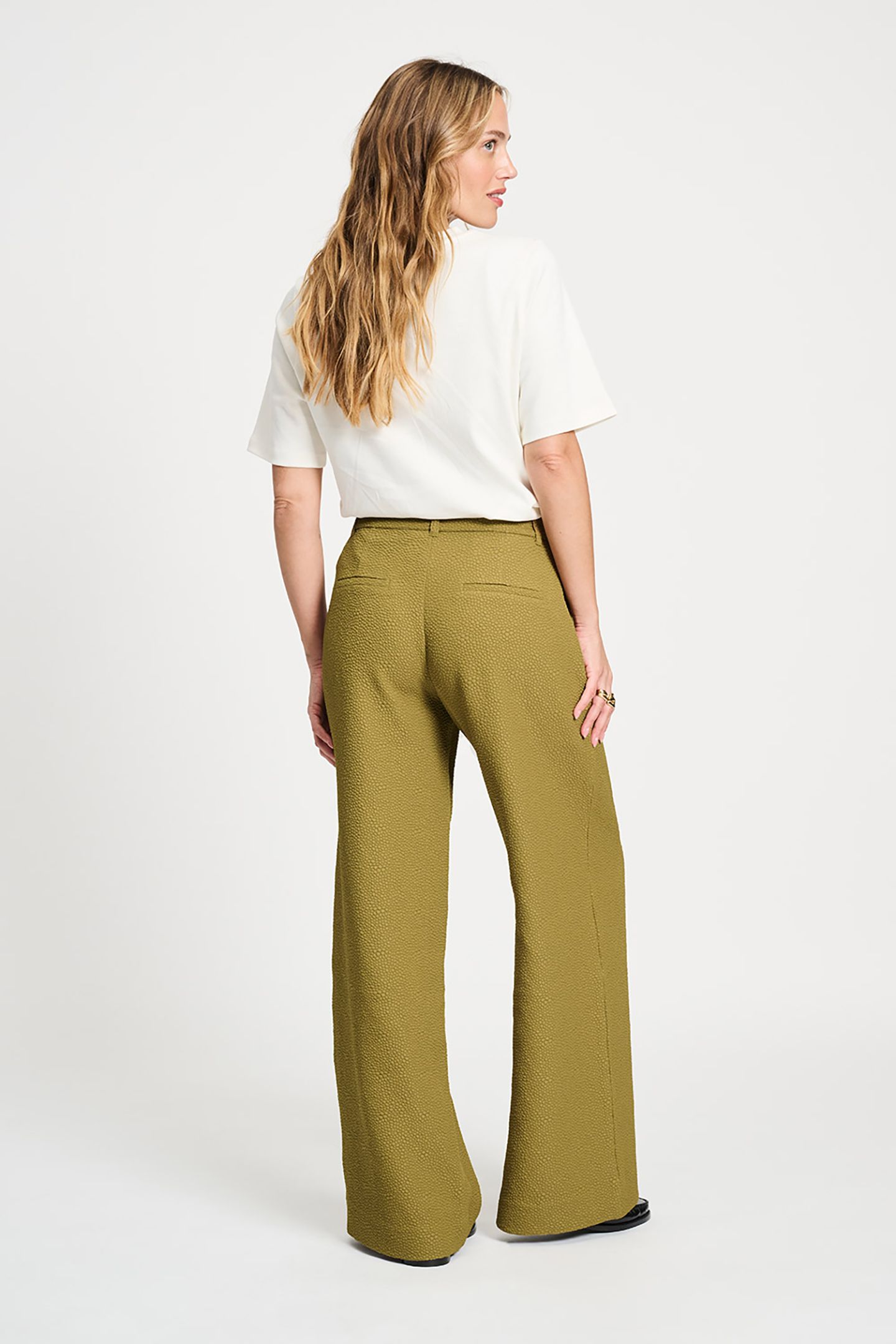 PANTS - BUBBLE FRESH OLIVE BROWN 3