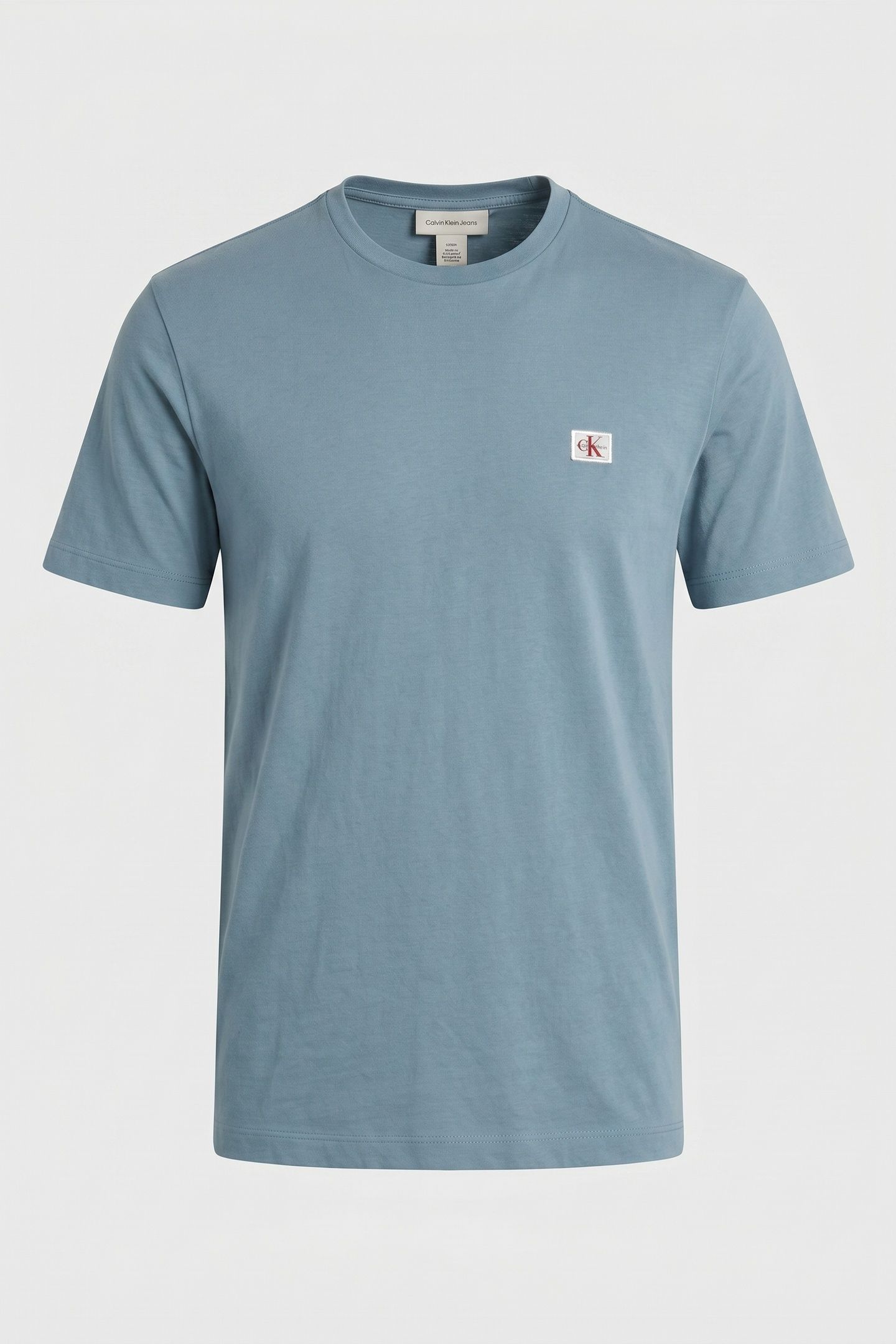 SS BADGE 30S JERSEY T-SHIRT SMOKE BLUE 4