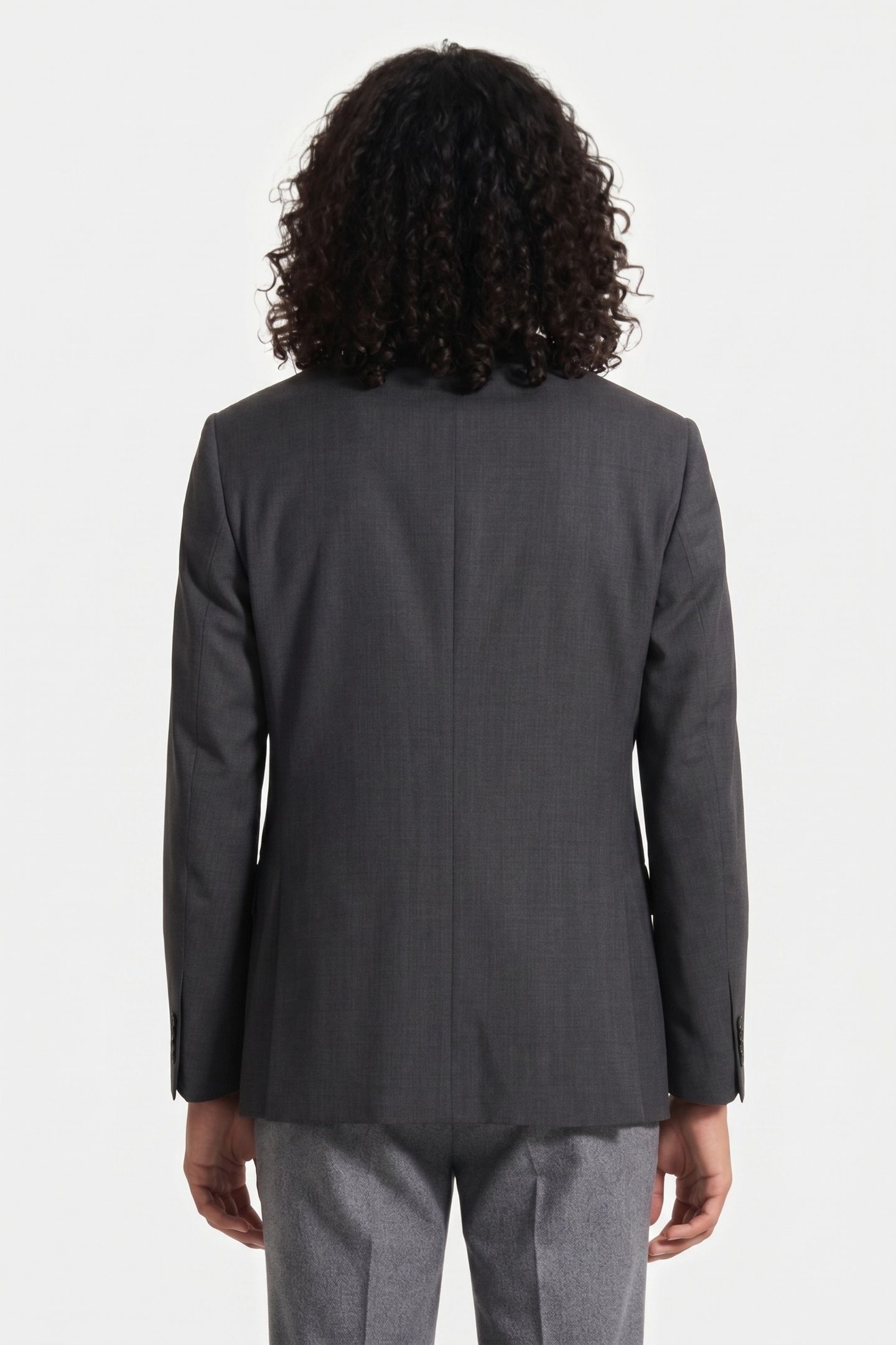 WOOL JACKET MEDIUM GREY 2