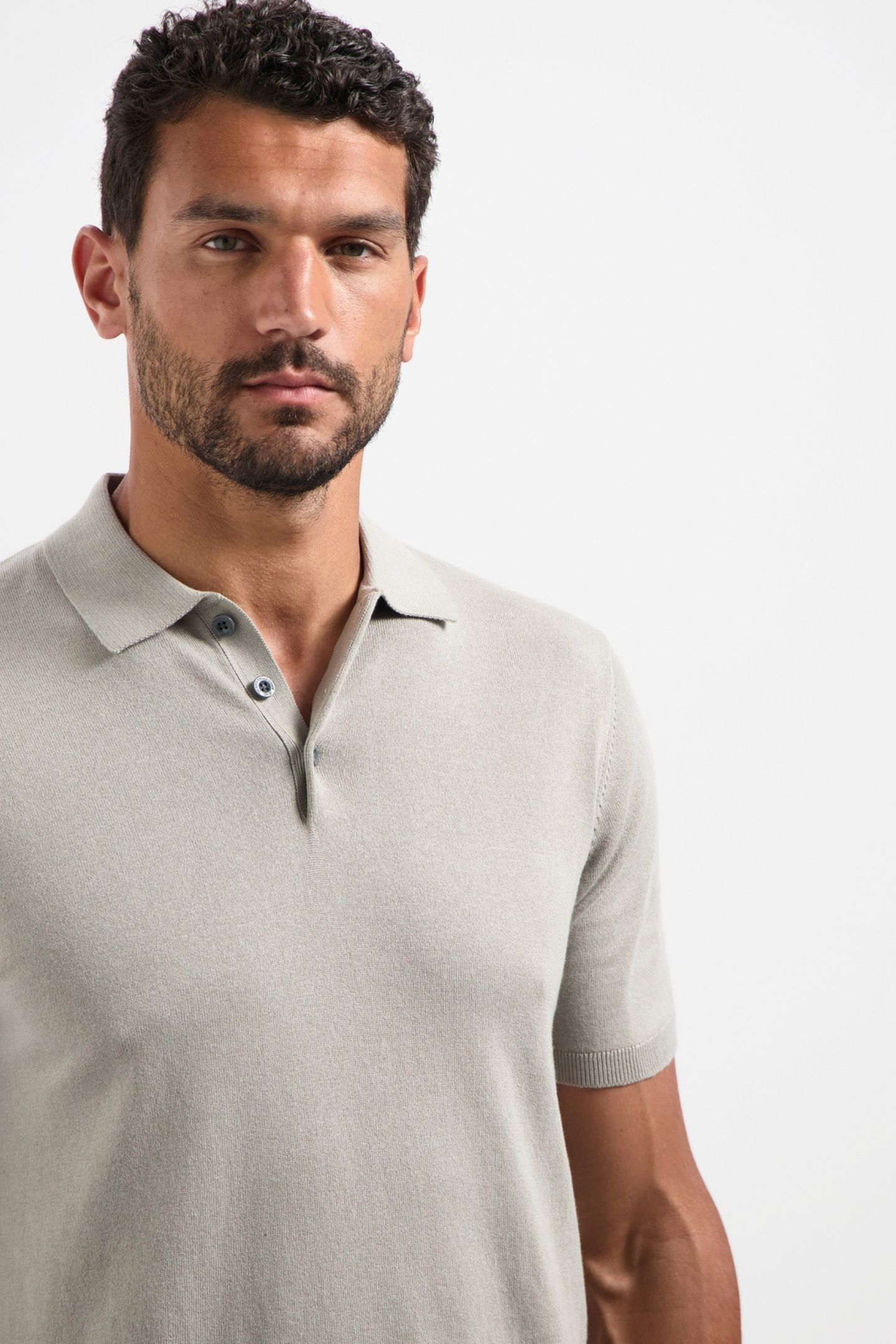 PULLOVER SHORT SLEEVE POLO SOLID CLAY 4