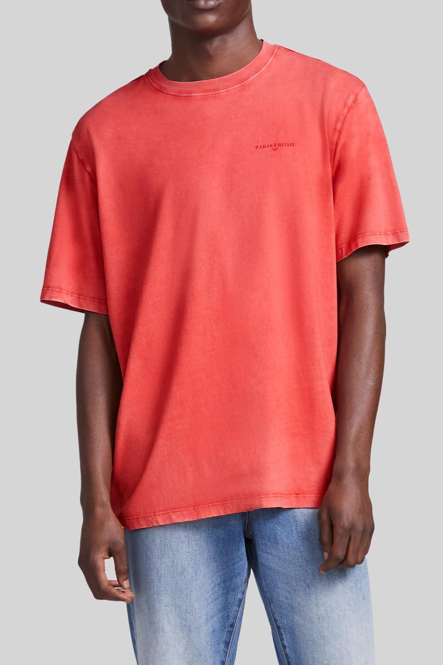 CAYENNE T-SHIRT WITH SLOGAN AND ANCHOR ON CHEST 2
