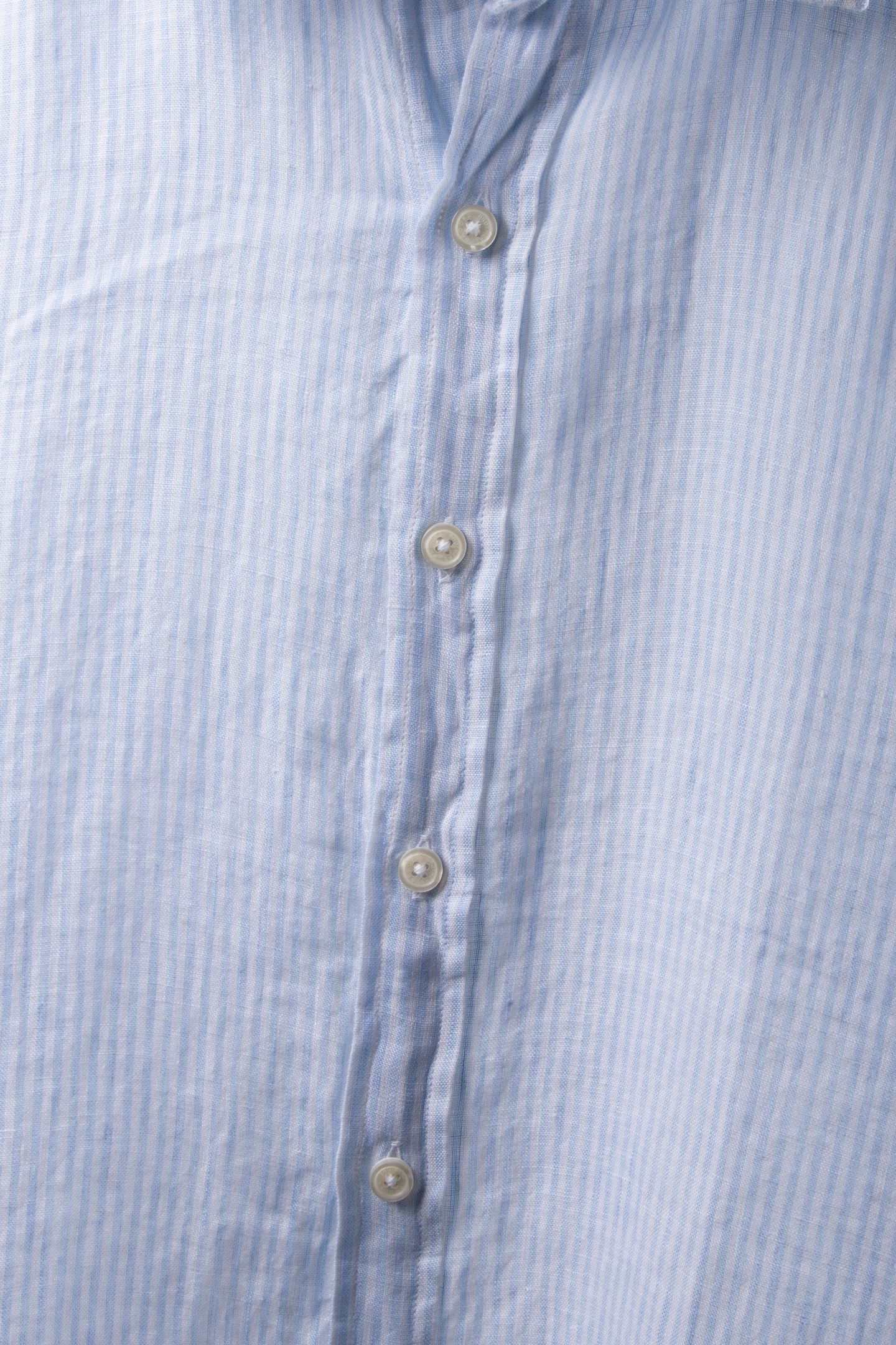 CLASSIC COLLAR SHIRT LINEN LIGHT BLUE 6
