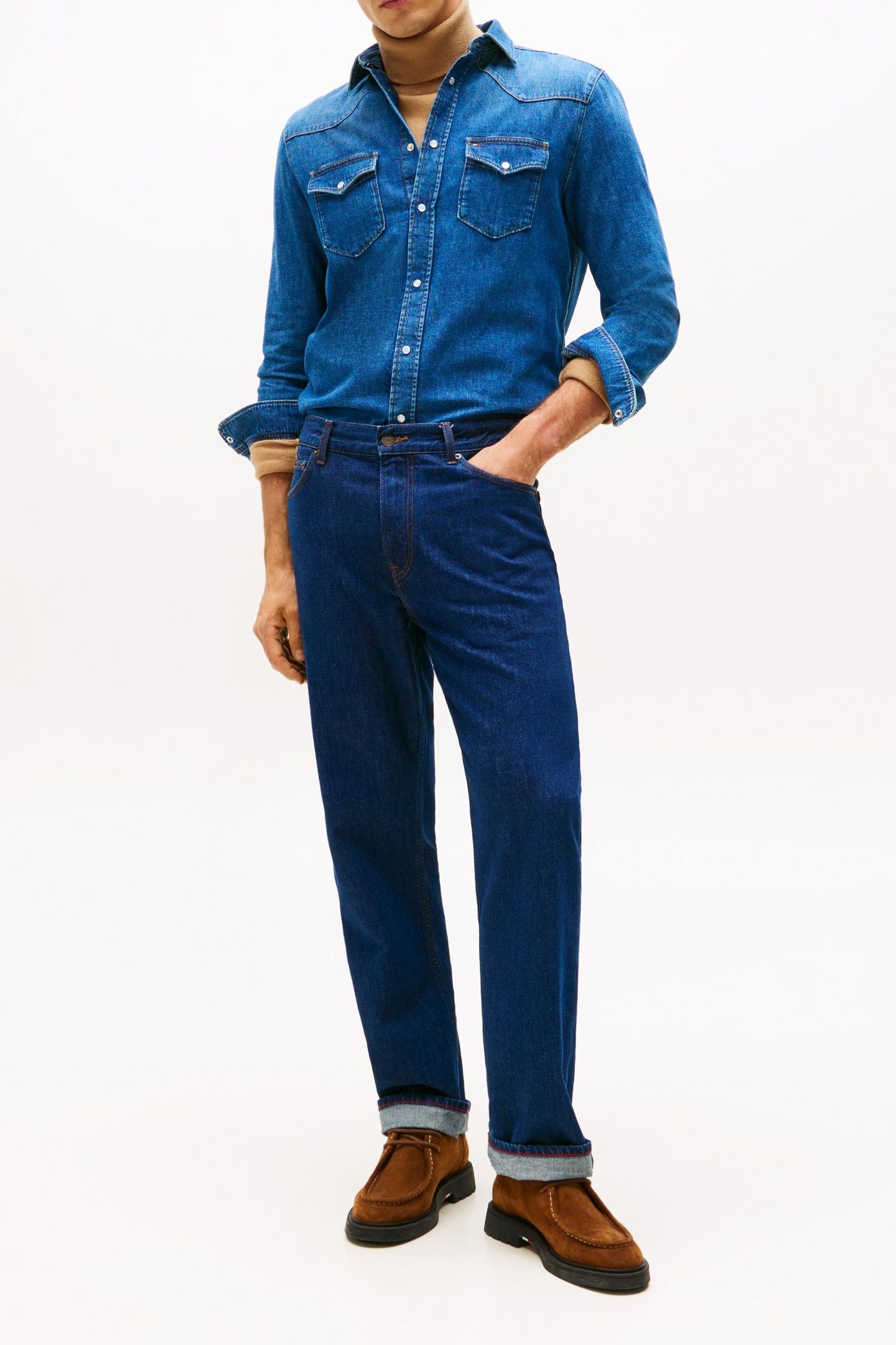 WESTERN SHIRT NOAH NOAH INDIGO 1