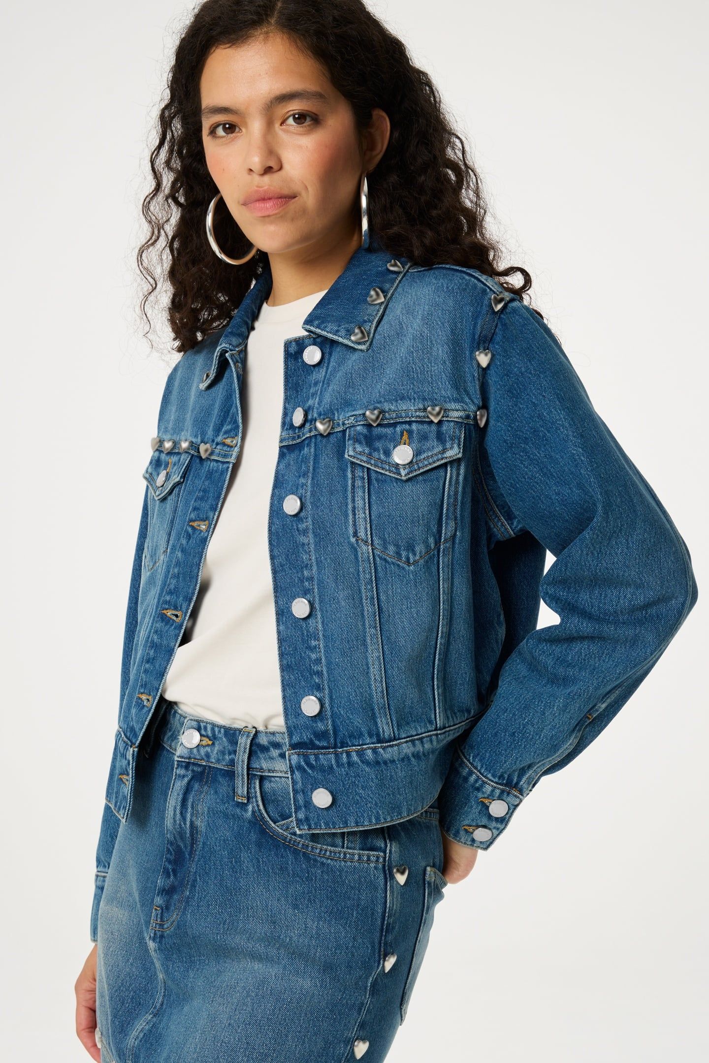 LEXIE DENIM JACKET MEDIUM AGED 1