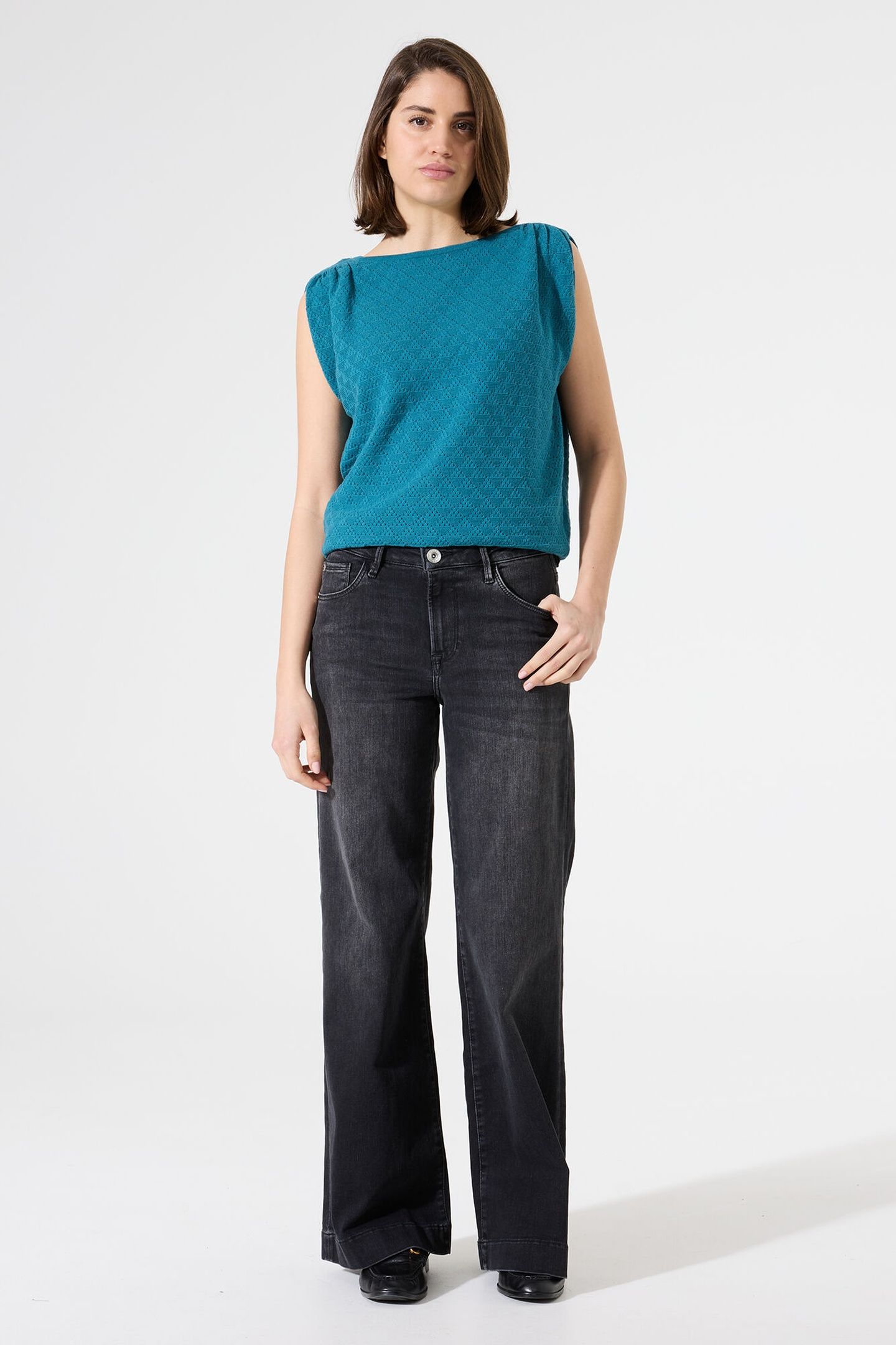 LADIES PULLOVER BLUE LAGOON 2