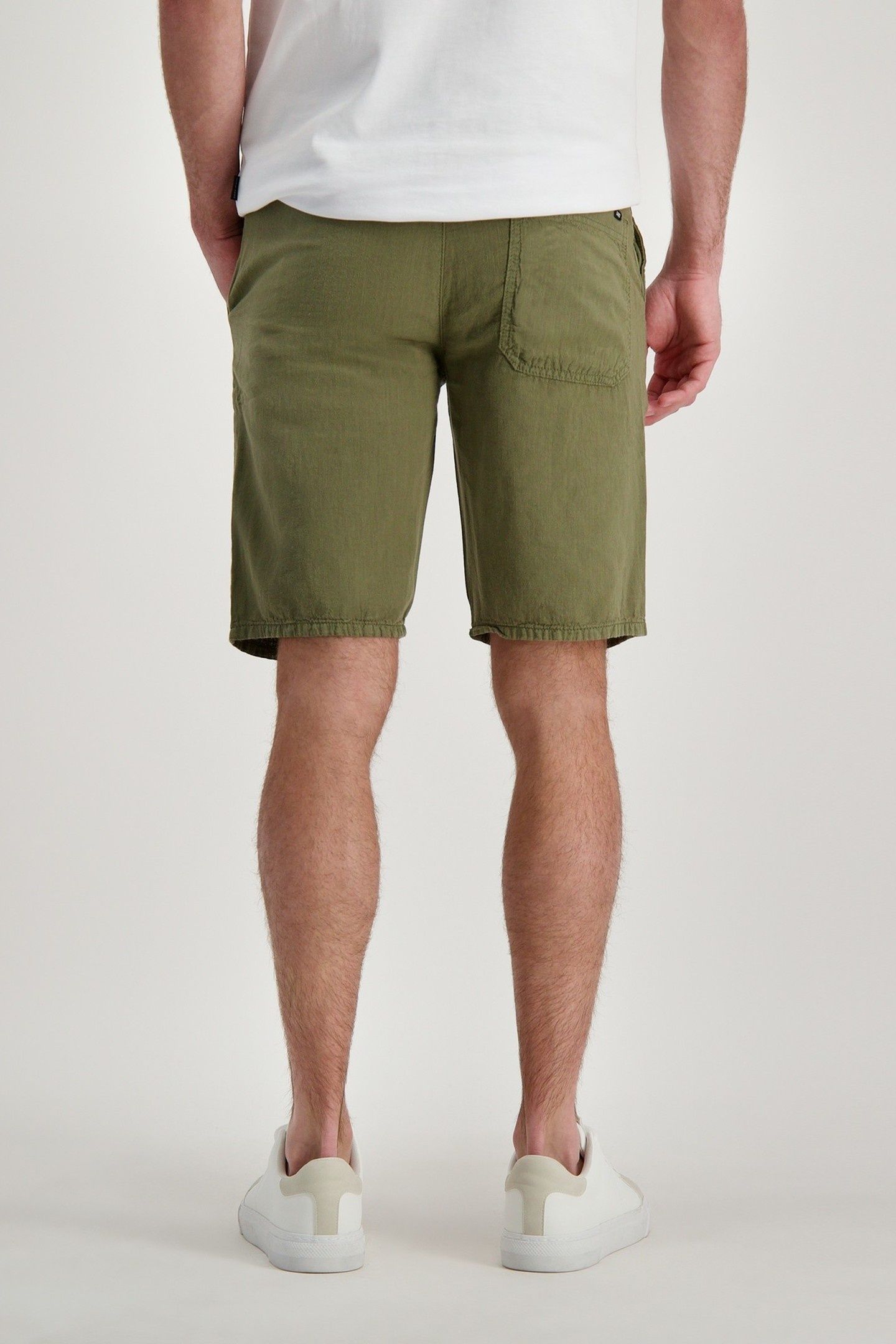 HORAN SHORT LINEN OLIVE 2
