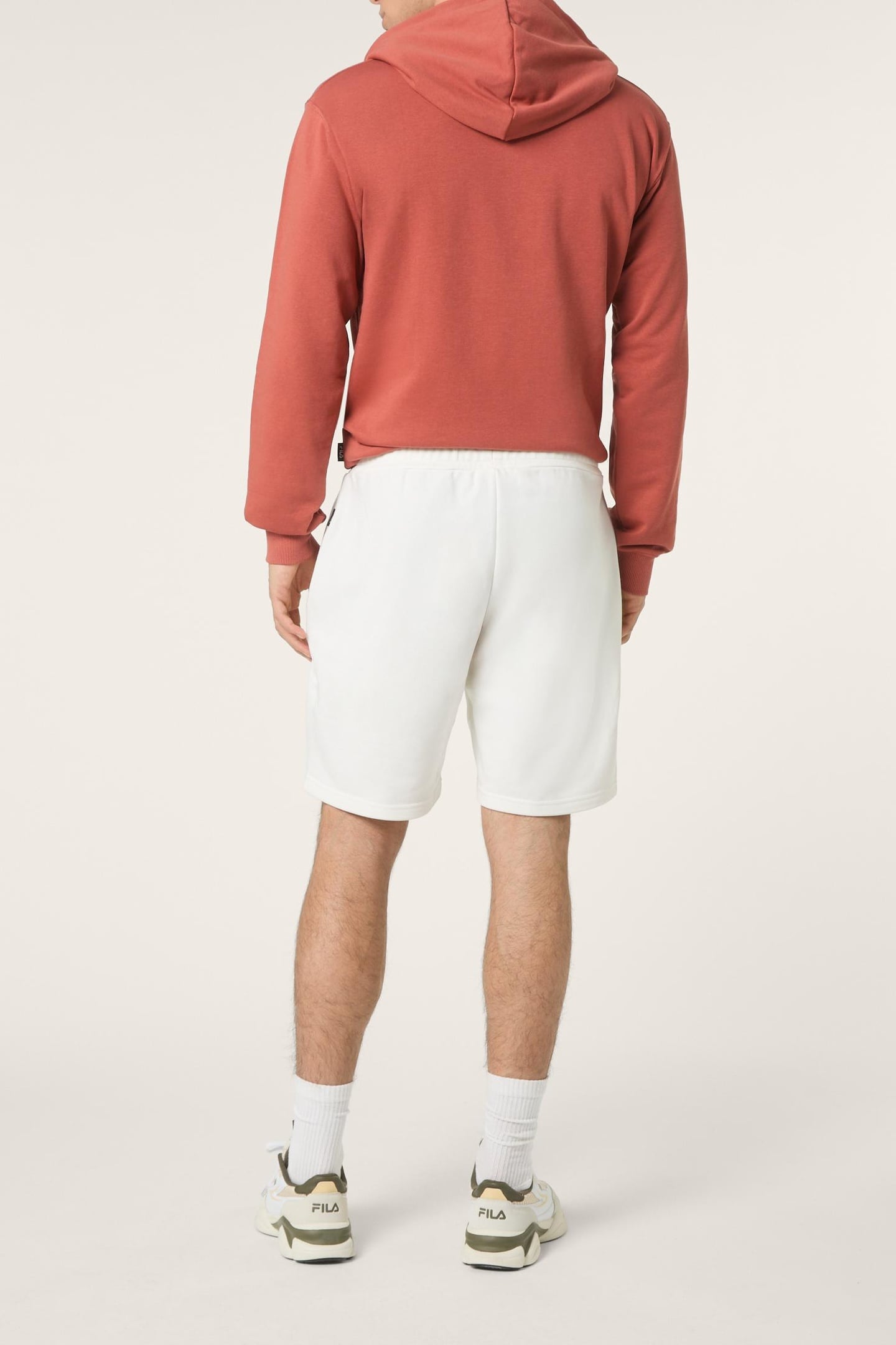 VALSERA REGULAR LOGO SWEAT SHORTS EGRET 3