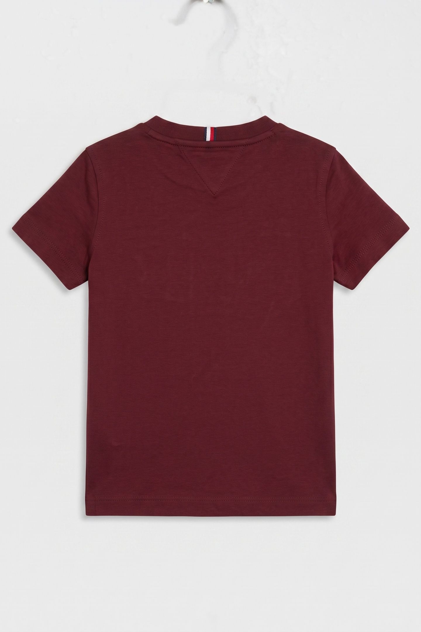 BOYS TOMMY ICONS POLO DEEP ROUGE 3