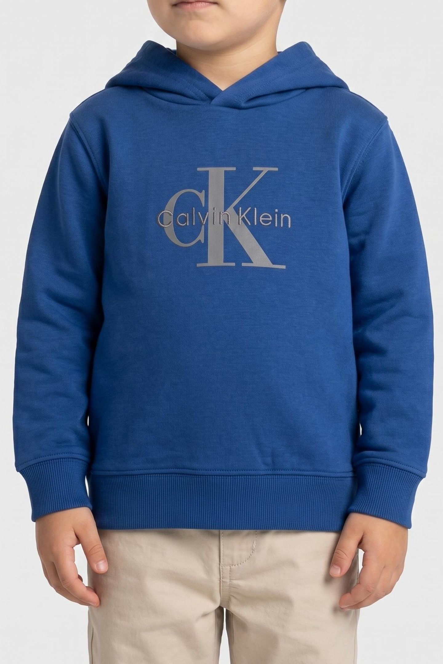 BOYS LIGHT MONOLOGO HOODIE ADMIRAL BLUE 1