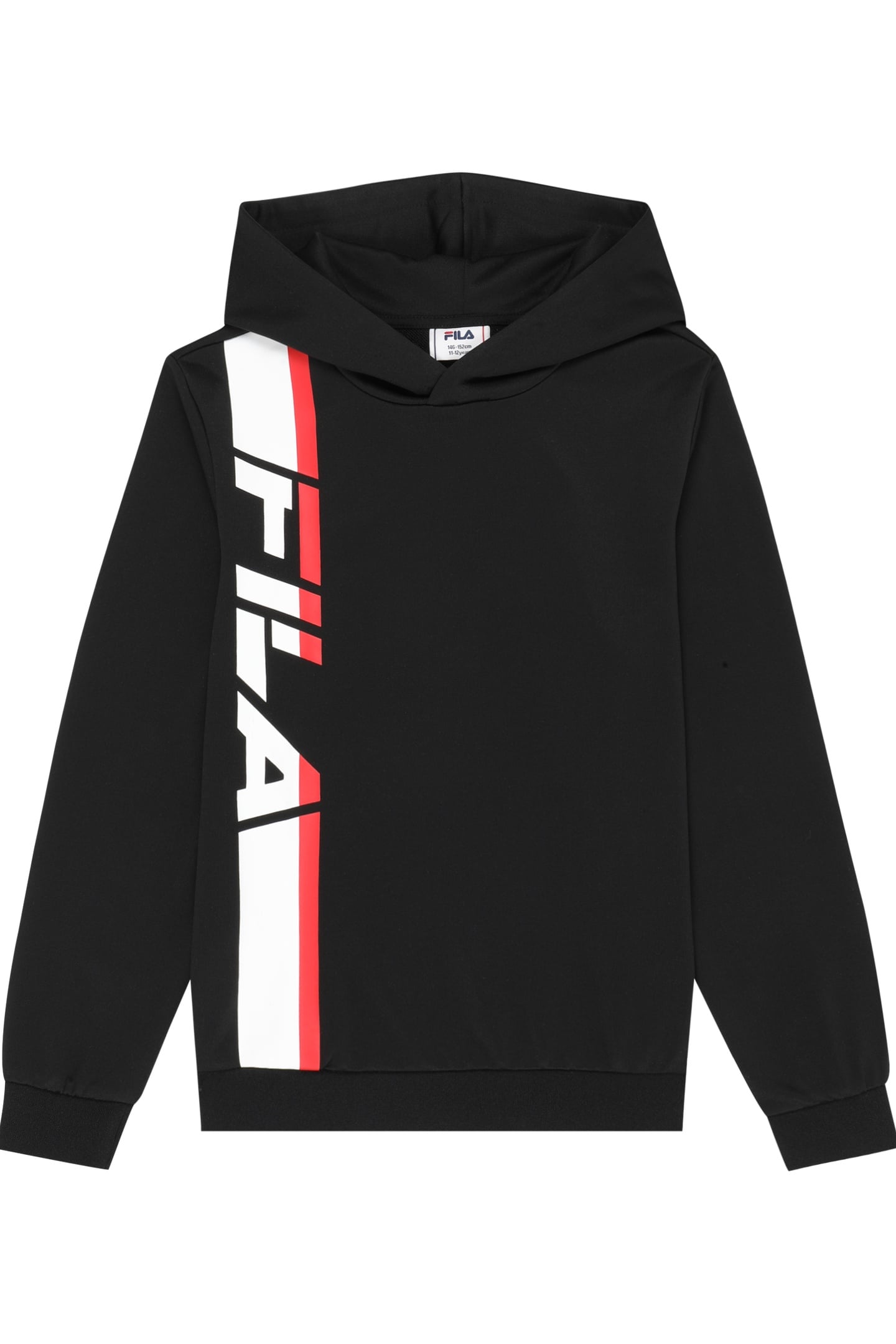 VALVERSI REGULAR GRAPHIC HOODIE BLACK 1