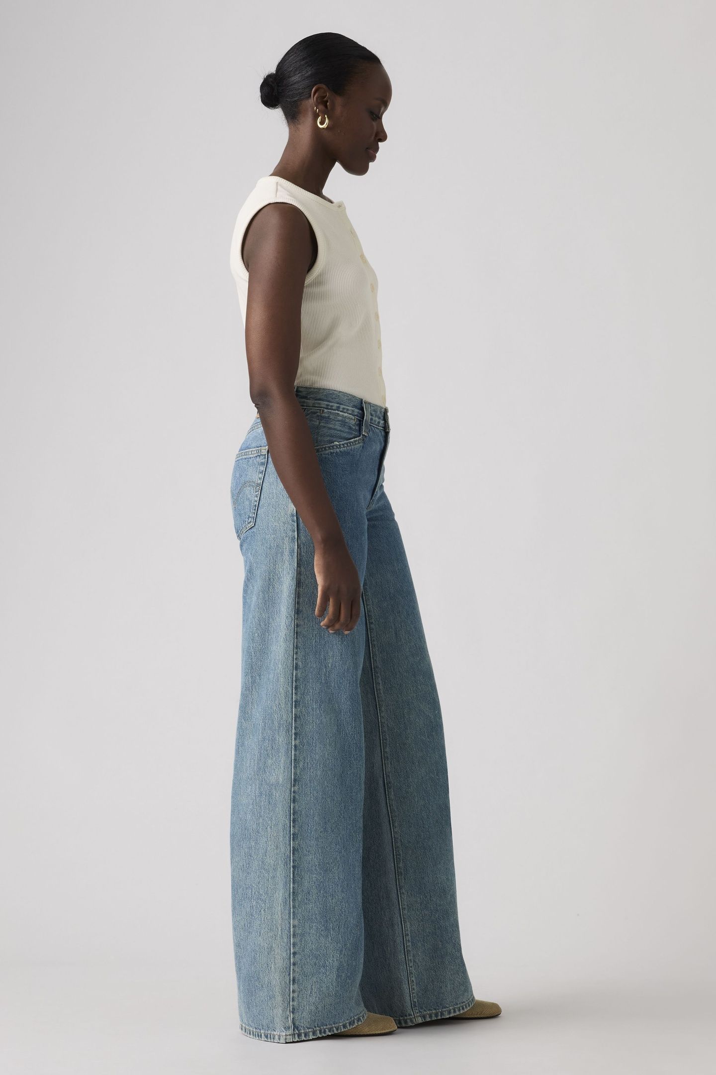 94 BAGGY WIDE LEG JEANS 4