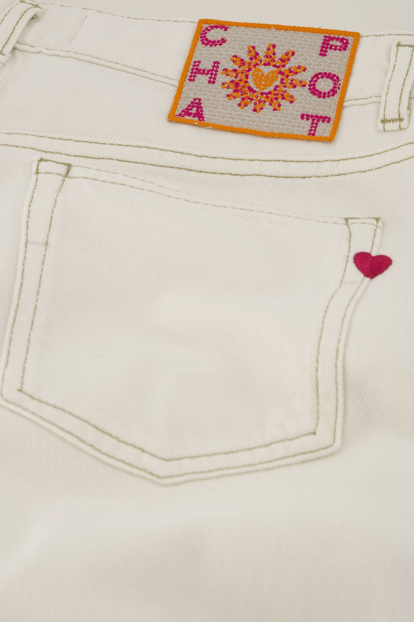 LUCY WIDE LEG JEANS WARM WHITE 5