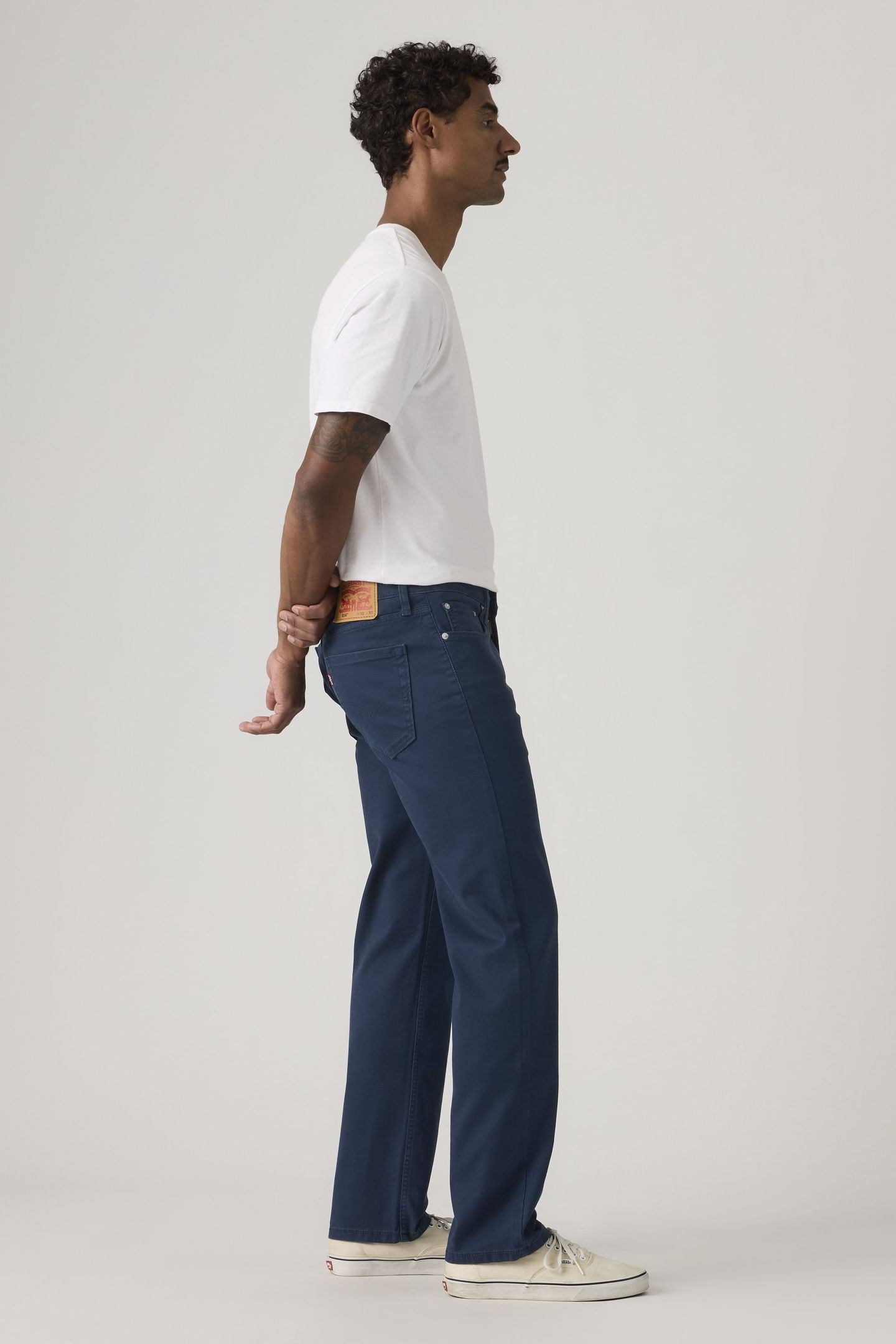 514 STRAIGHT NAVY JEANS 2