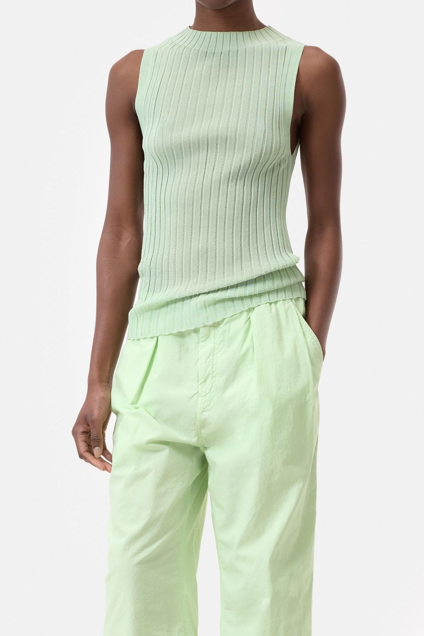 VEST TOP BUD GREEN 1