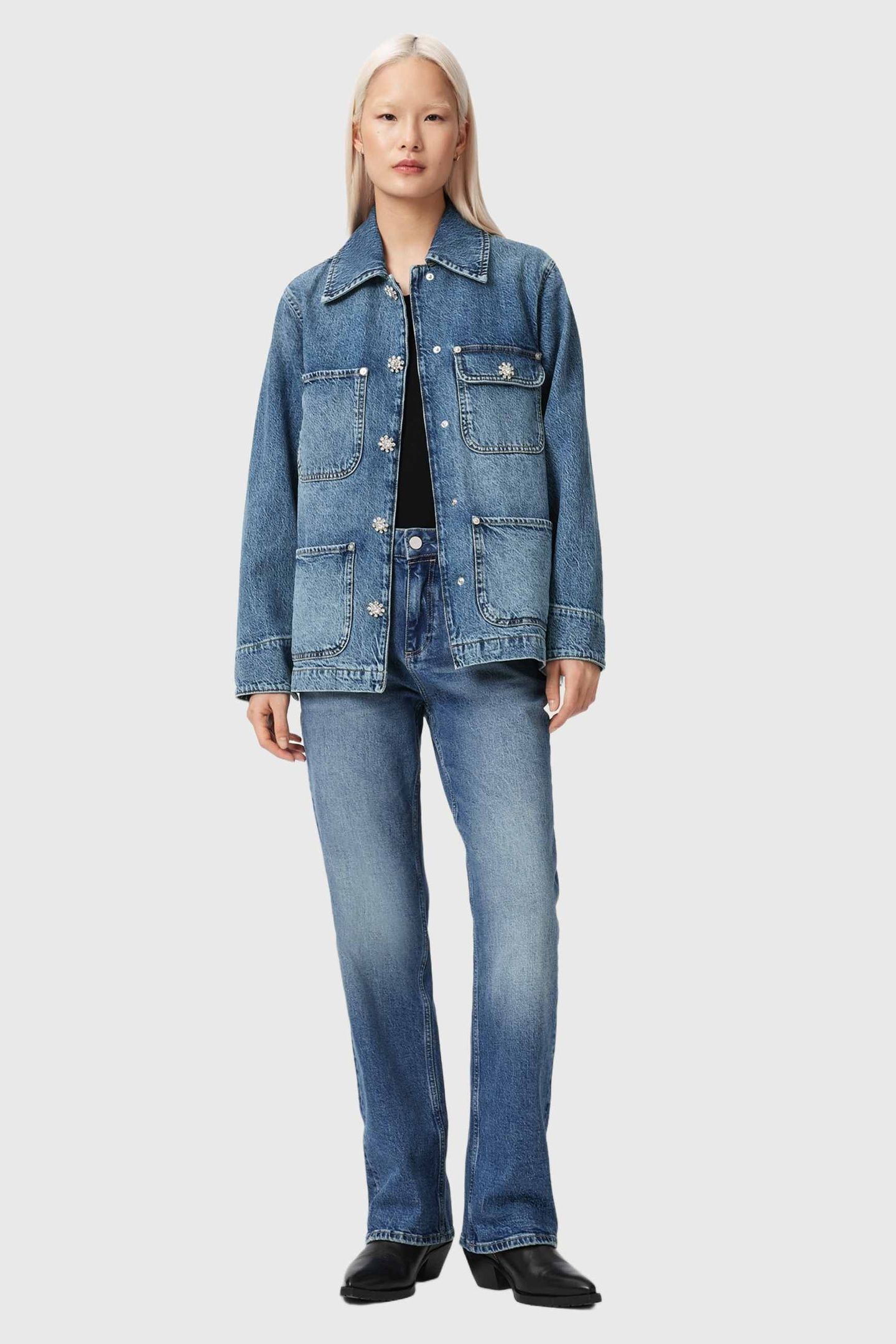 BEX DENIM JACKET MID INDIGO 3