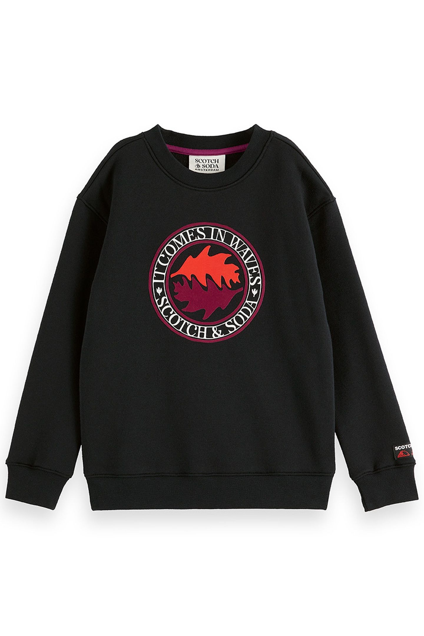 BOY RELAXED-FIT ARTWORK SWEATSHIRT ANTHRACITE 5