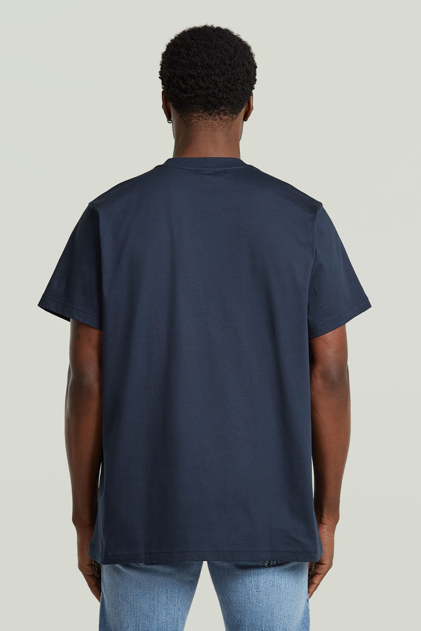 CHEST LOGO LOOSE R T BLUE 2