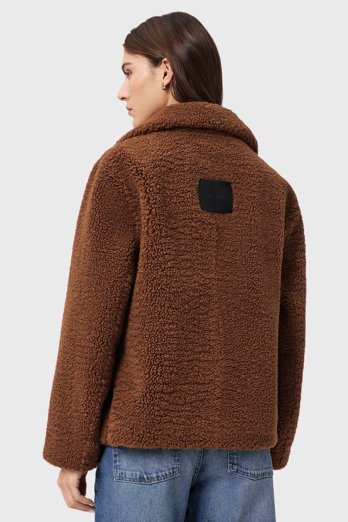 EDDIE FAUX TEDDY COGNAC BROWN 6