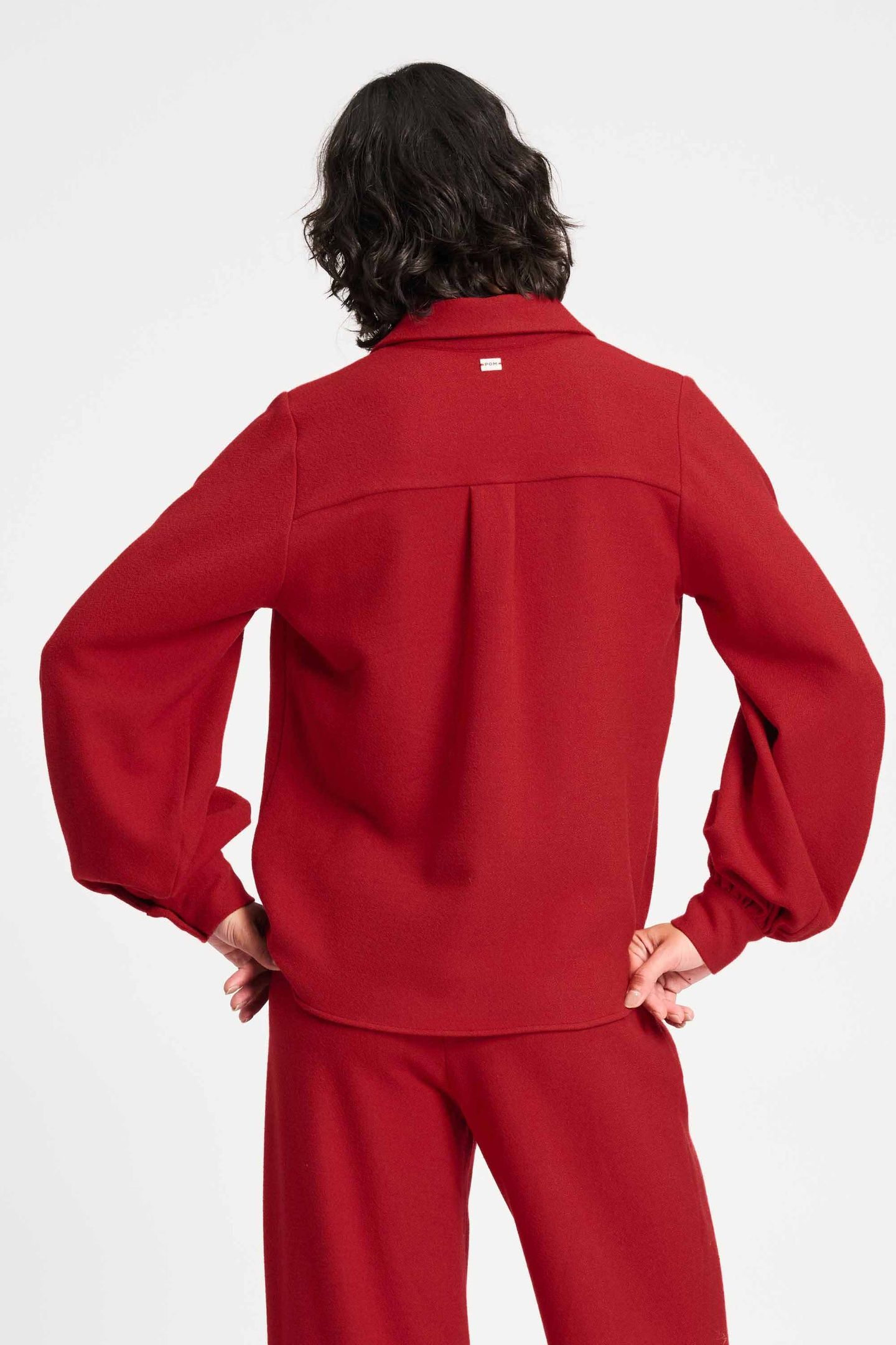 BLOUSE - CHILI RED 3