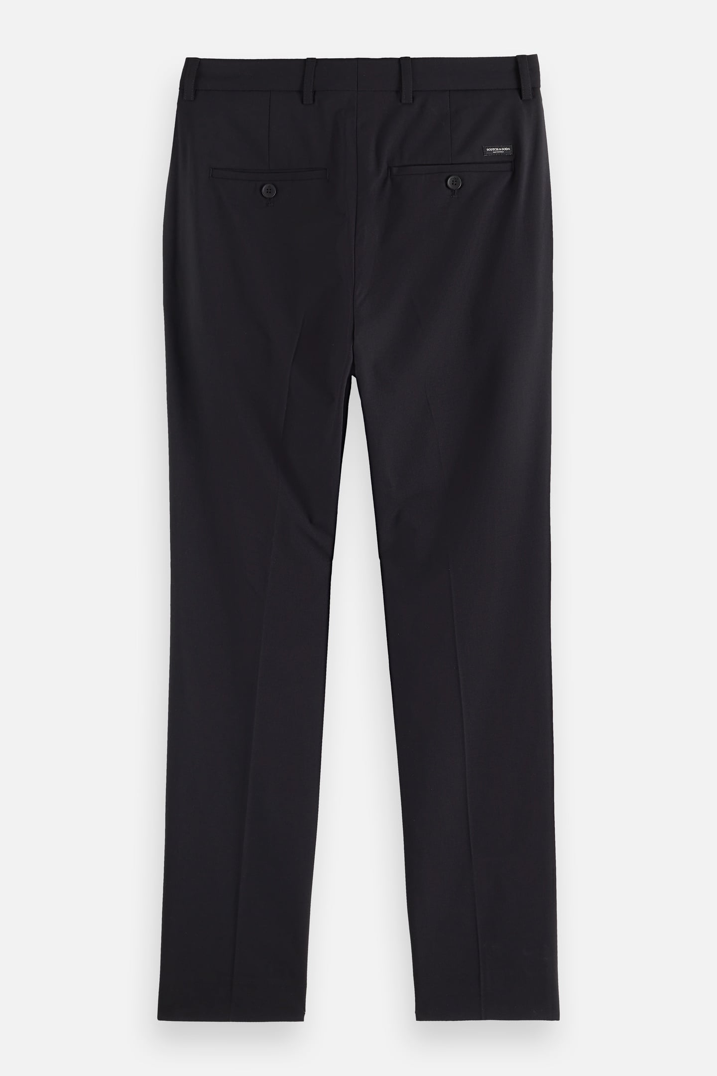CORE - IRVING - COOL-WOOL BLEND CHINO BLACK 6