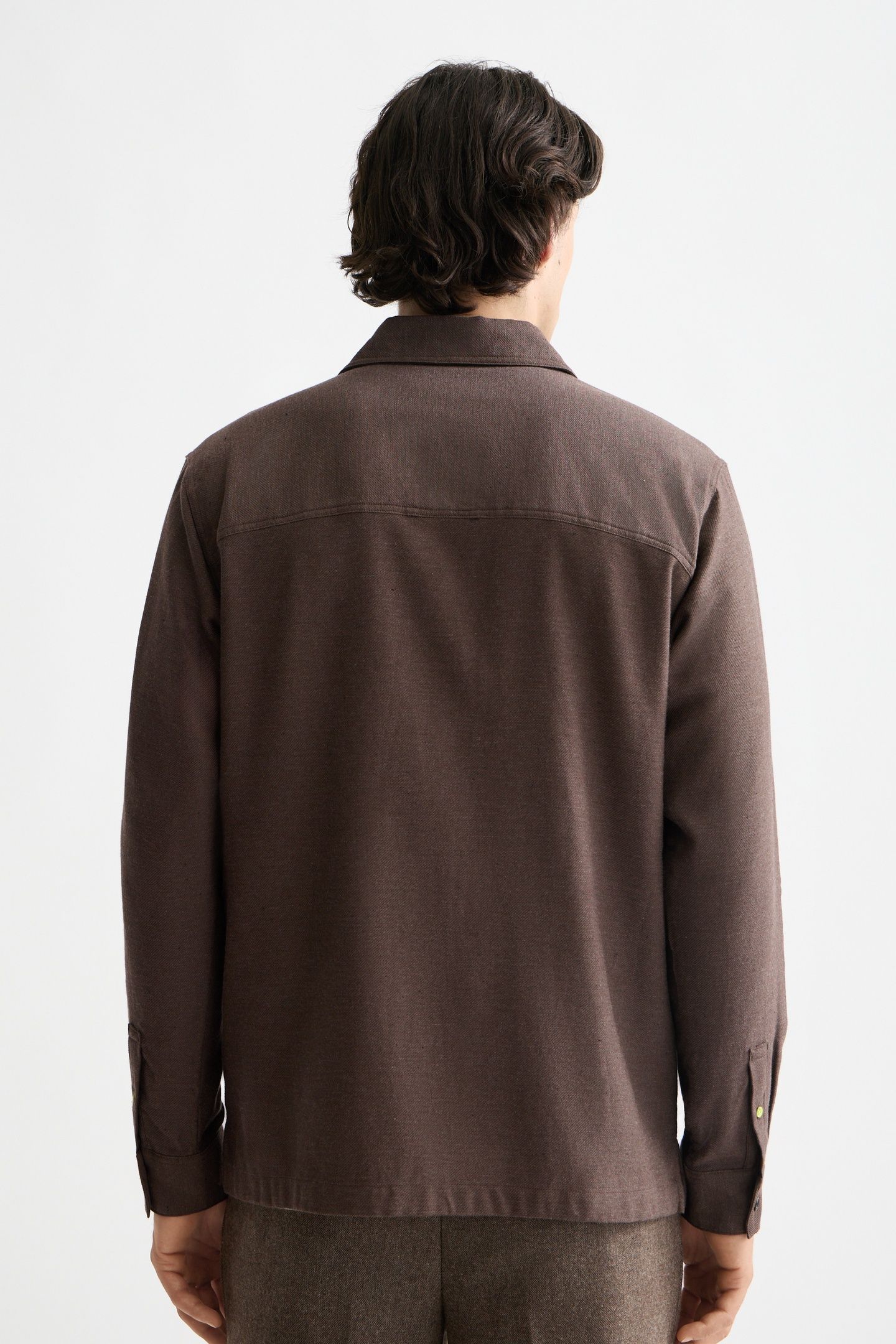 MELANGE RELAXED-FIT SHIRT DEMITASSE MELANGE 2