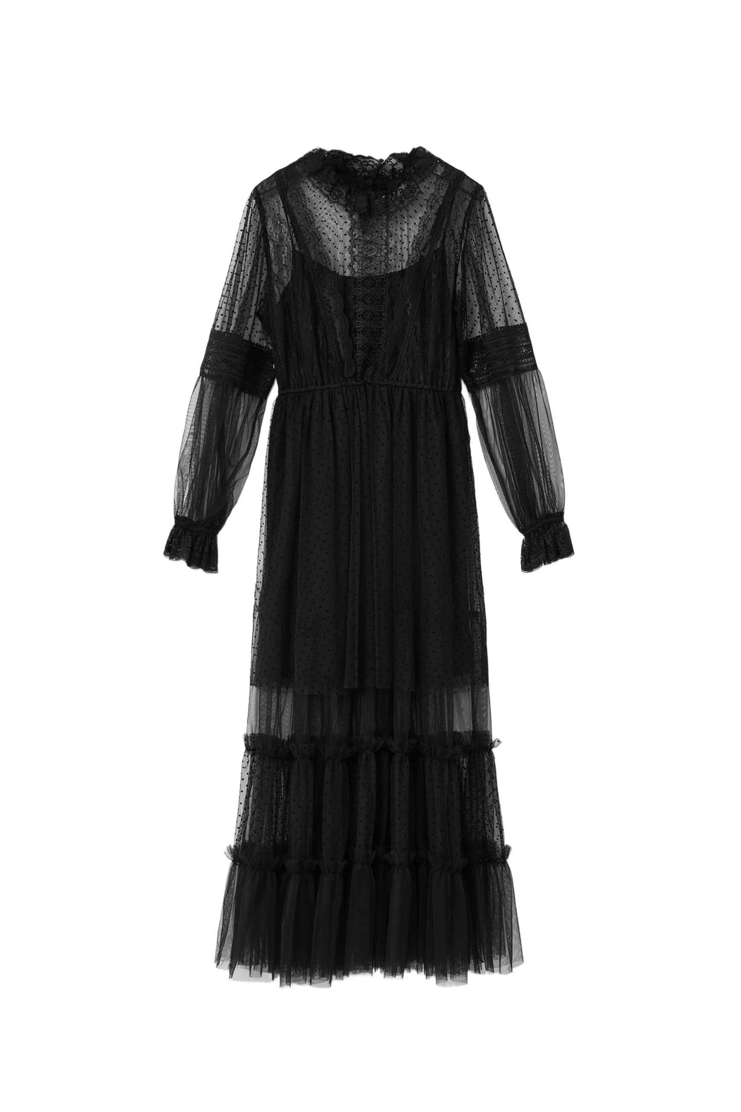 NITA LS DRESS BLACK 5