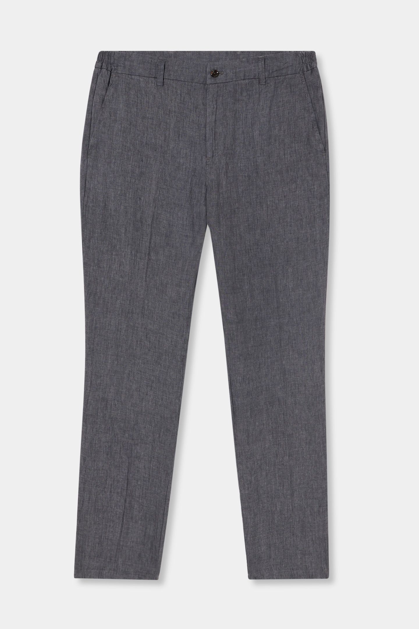 LINEN TROUSERS DARK GREY 4