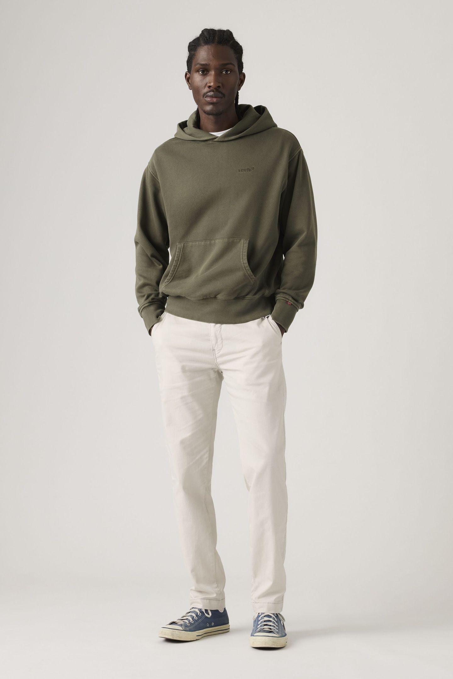 XX CHINO STANDARD TAPER LIGHTWEIGHT LINEN PANTS 2