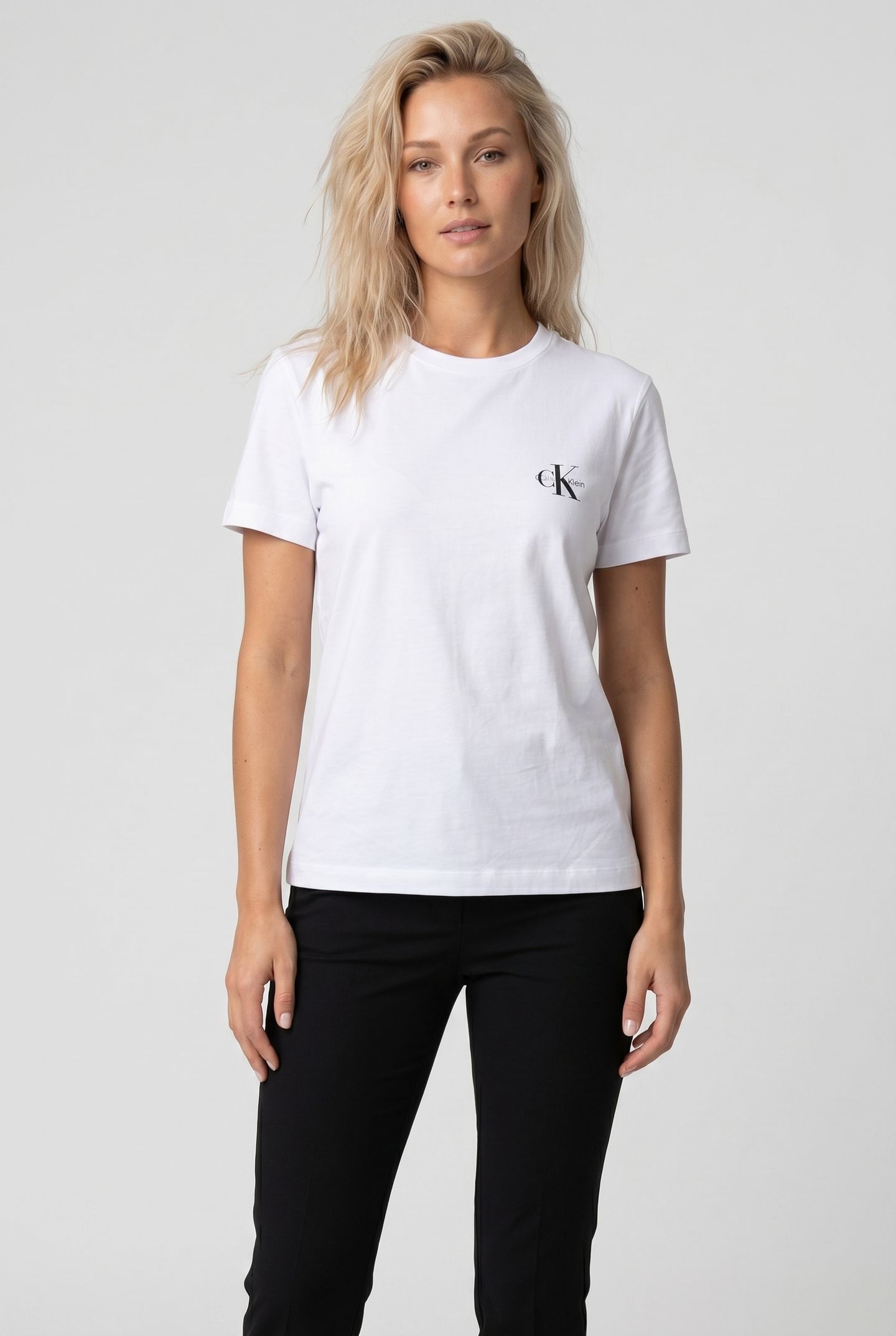 LOGO 2 PACK TEE ADRENALINE RUSH/BRILLIANT WHITE 1