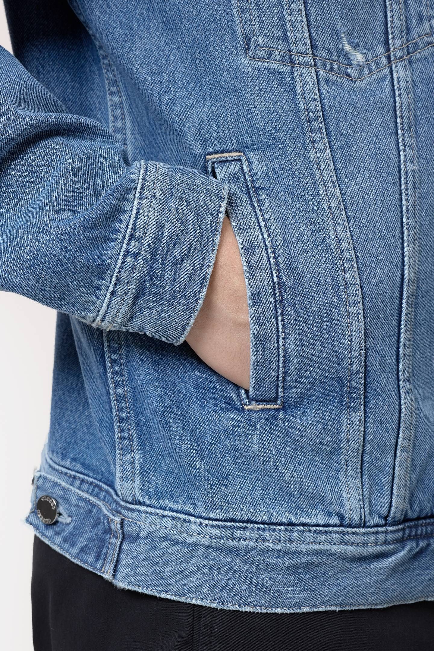 CLASSIC DENIM JACKET MID BLUE 5