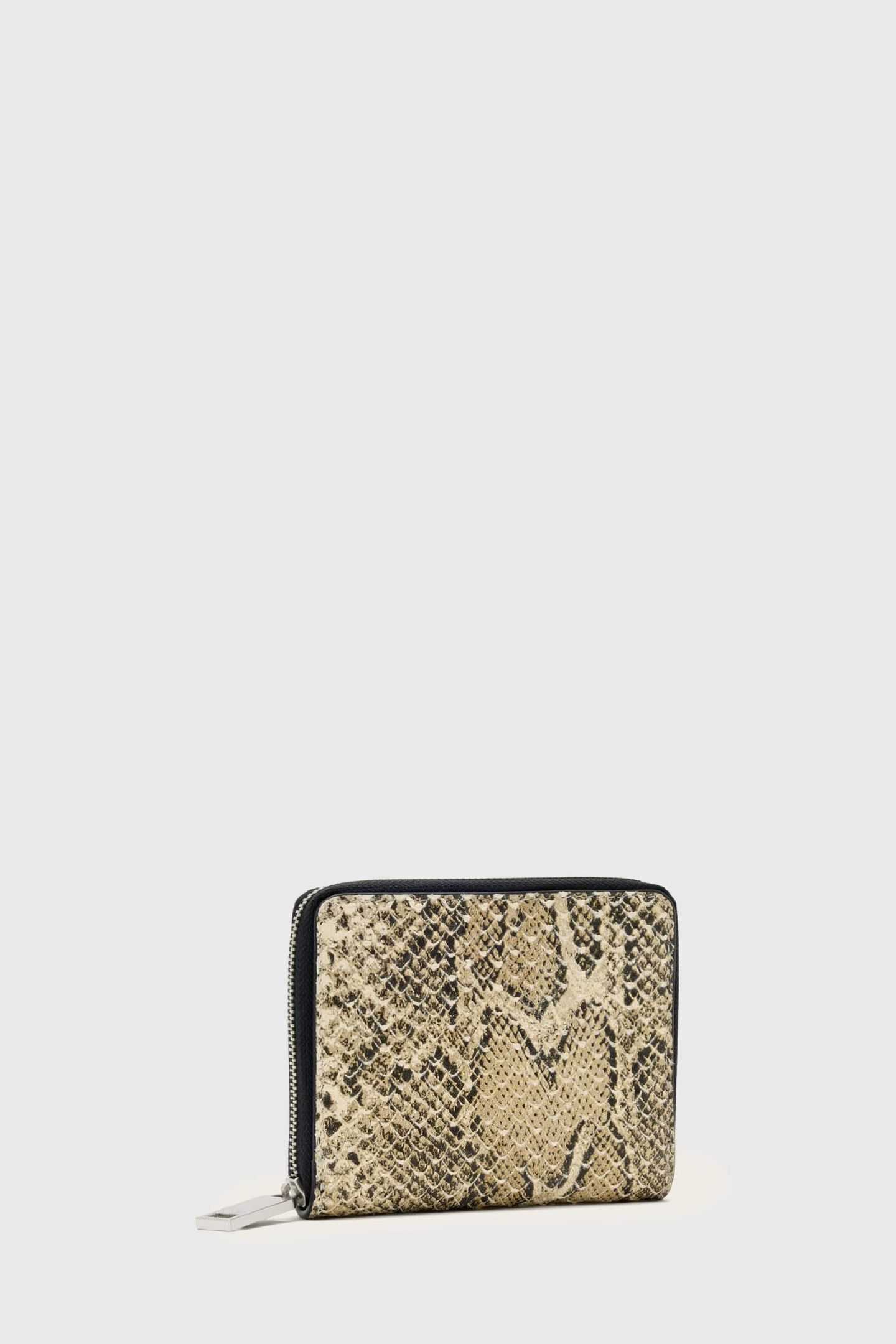 LENA SNAKE WALLET DESERT WHITE 2
