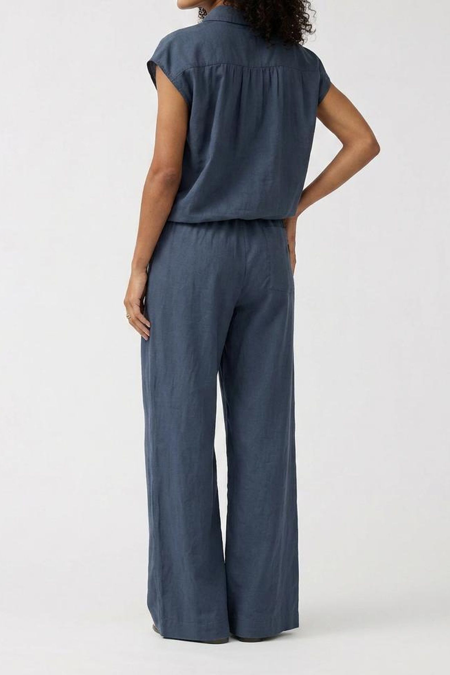 BLOUSE FLORA NAVY 2