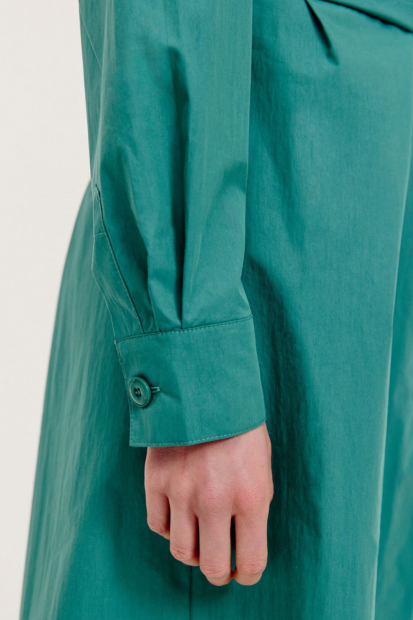 BRIEN DRESS DARK GREEN 7