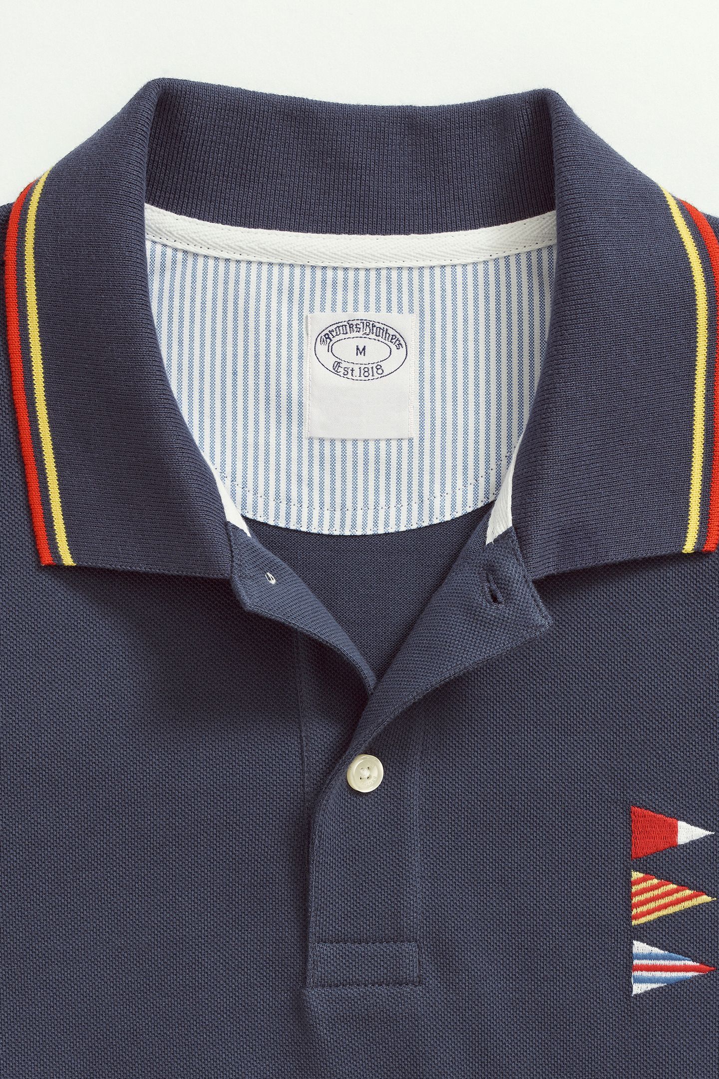 PIQUE POLO NAVY MULTI 5