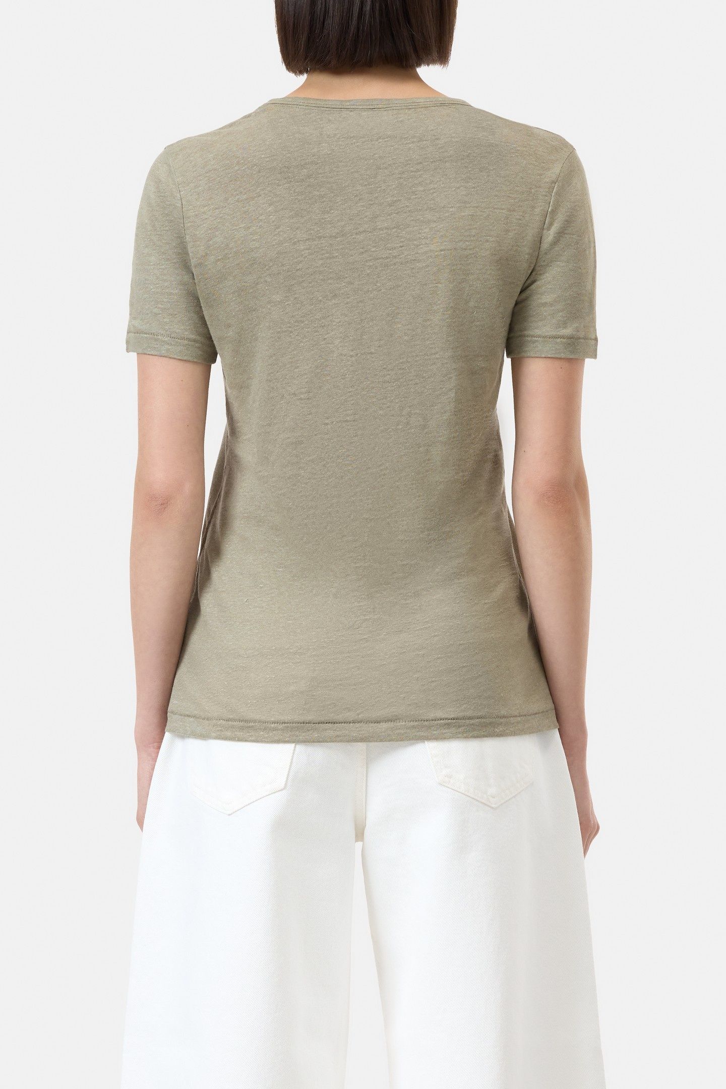 V-NECK CHINO GREEN 3