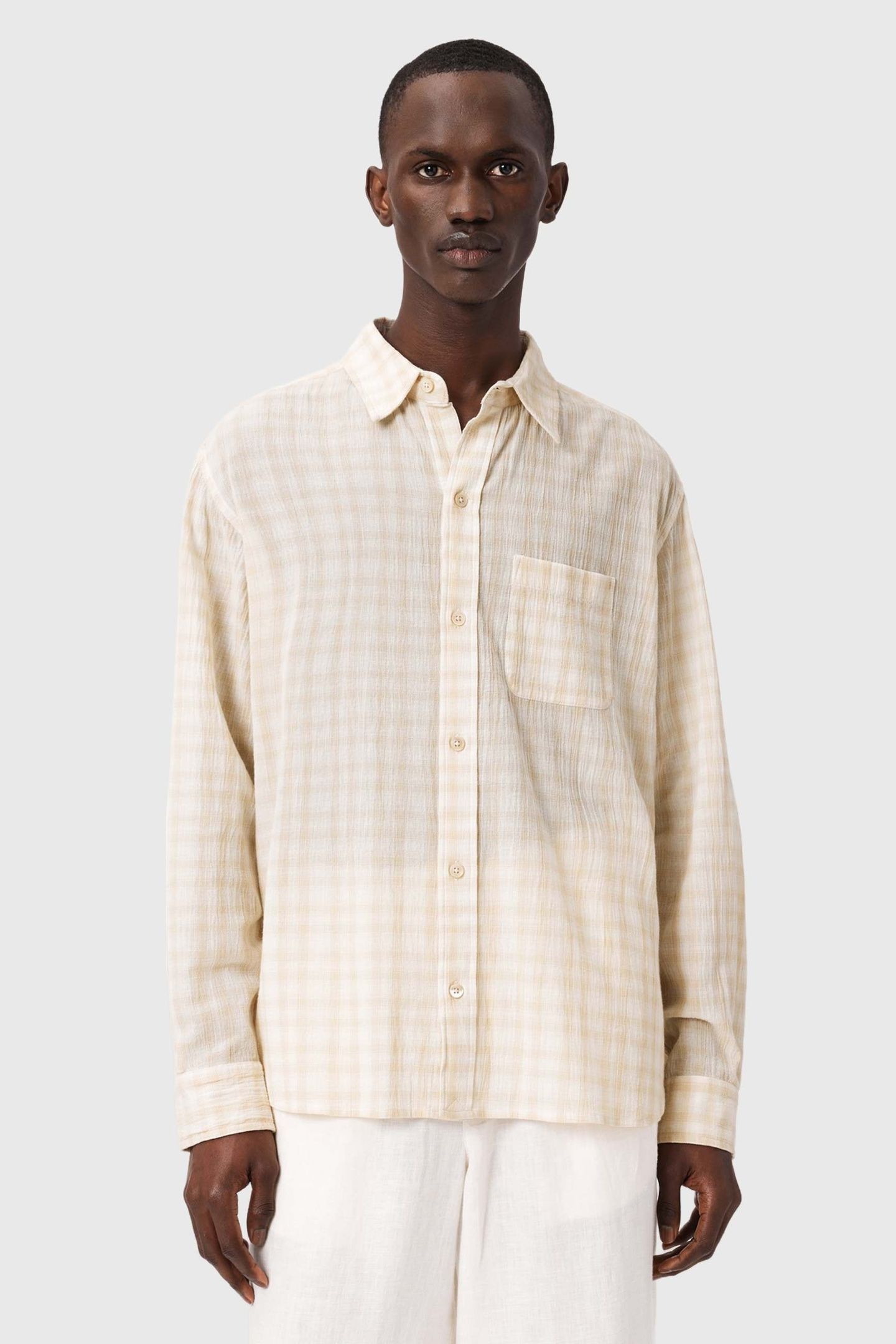 TOYA LS SHIRT SANDSTONE BROWN 2