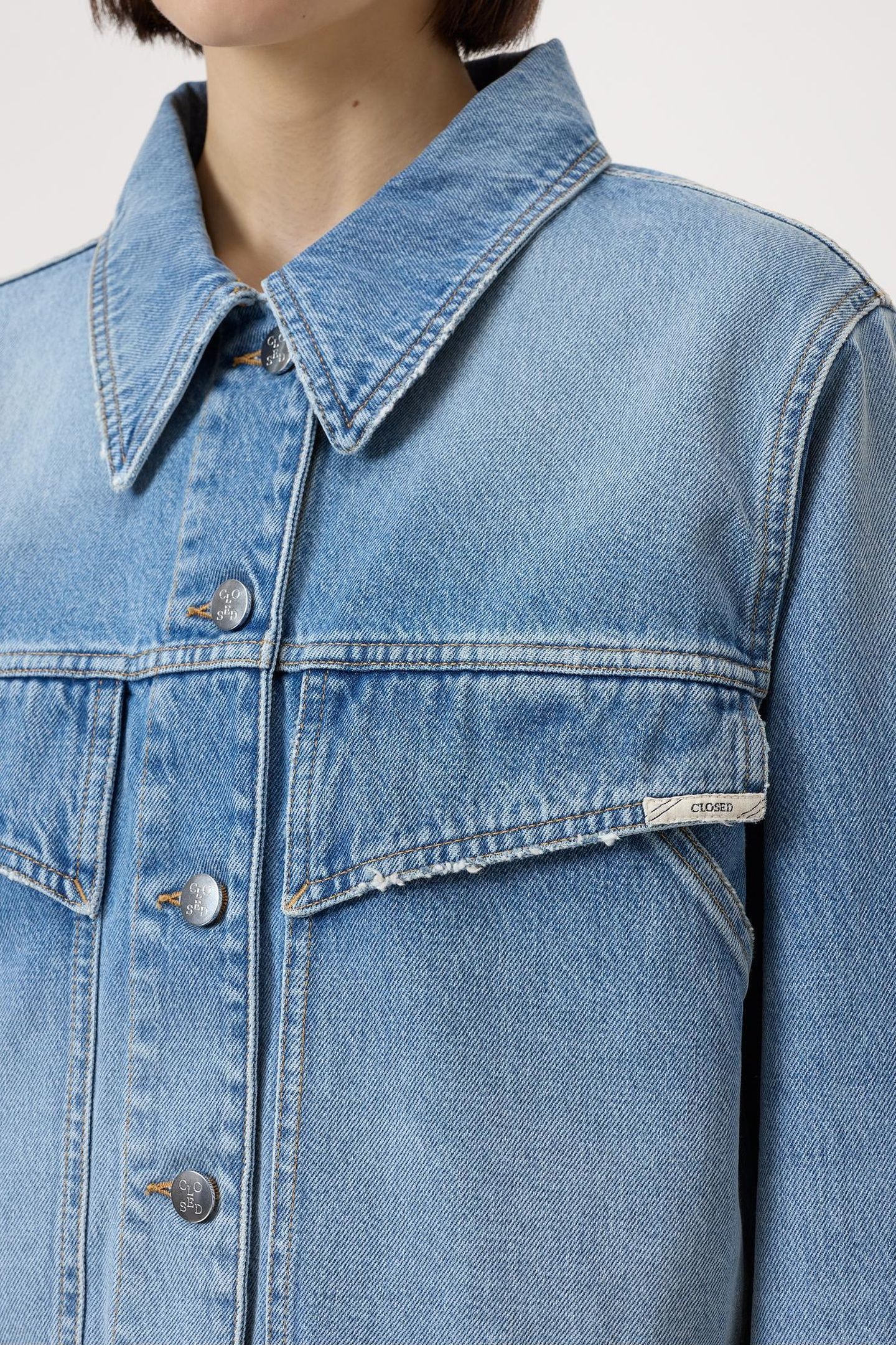 33° DENIM JACKET MID BLUE 6