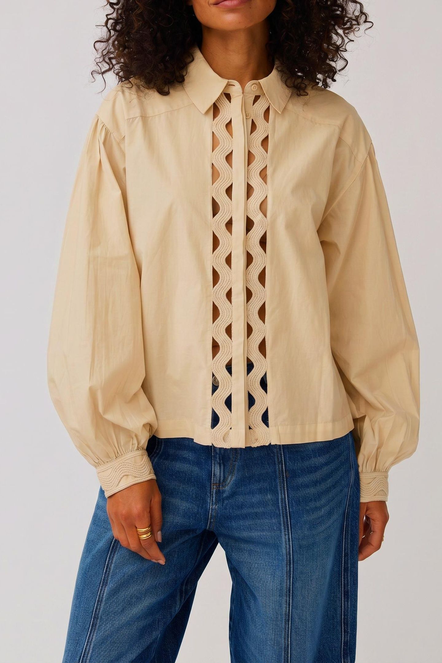 BLOUSE EVA SAND 1