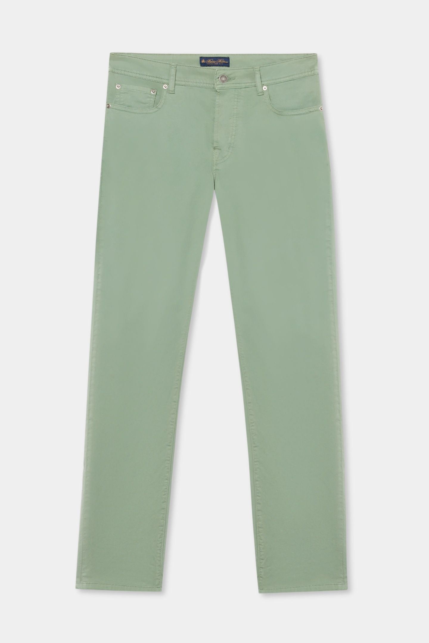 5-POCKETS COTTON GREEN 1