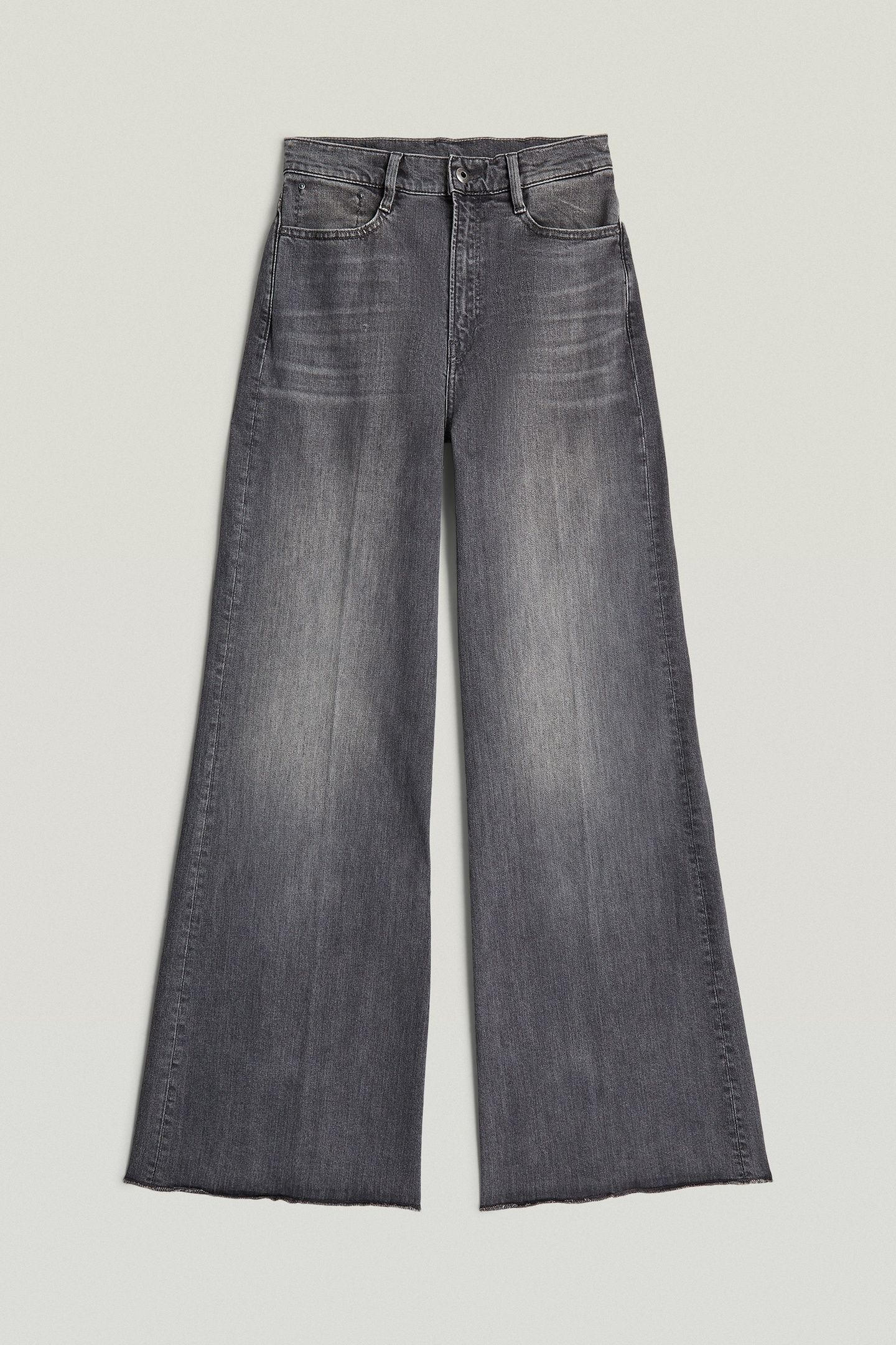 DECK ULTRA HIGH WIDE LEG  JEANS GREY 5