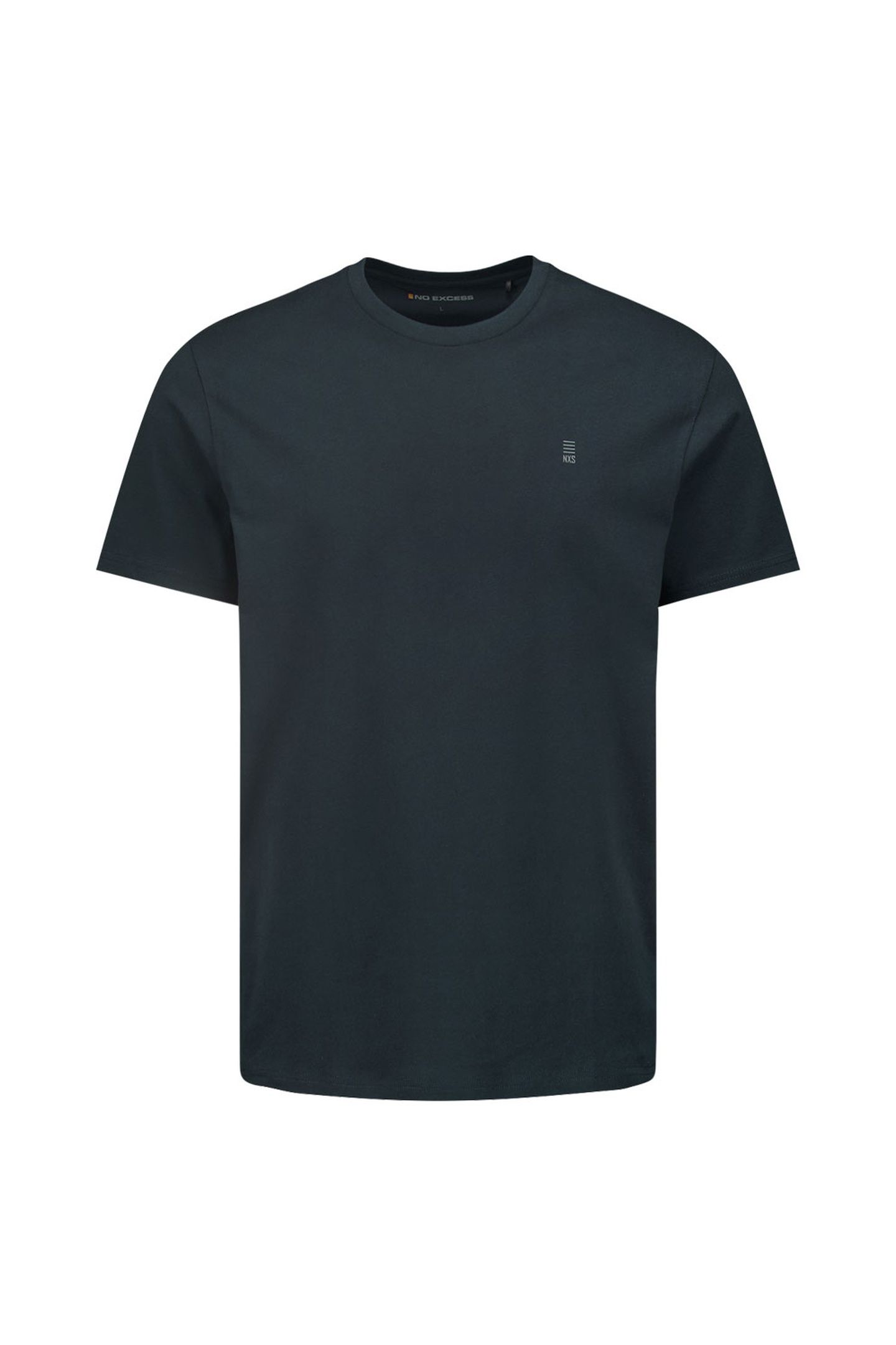 T-SHIRT CREWNECK SOLID BASIC NIGHT 4