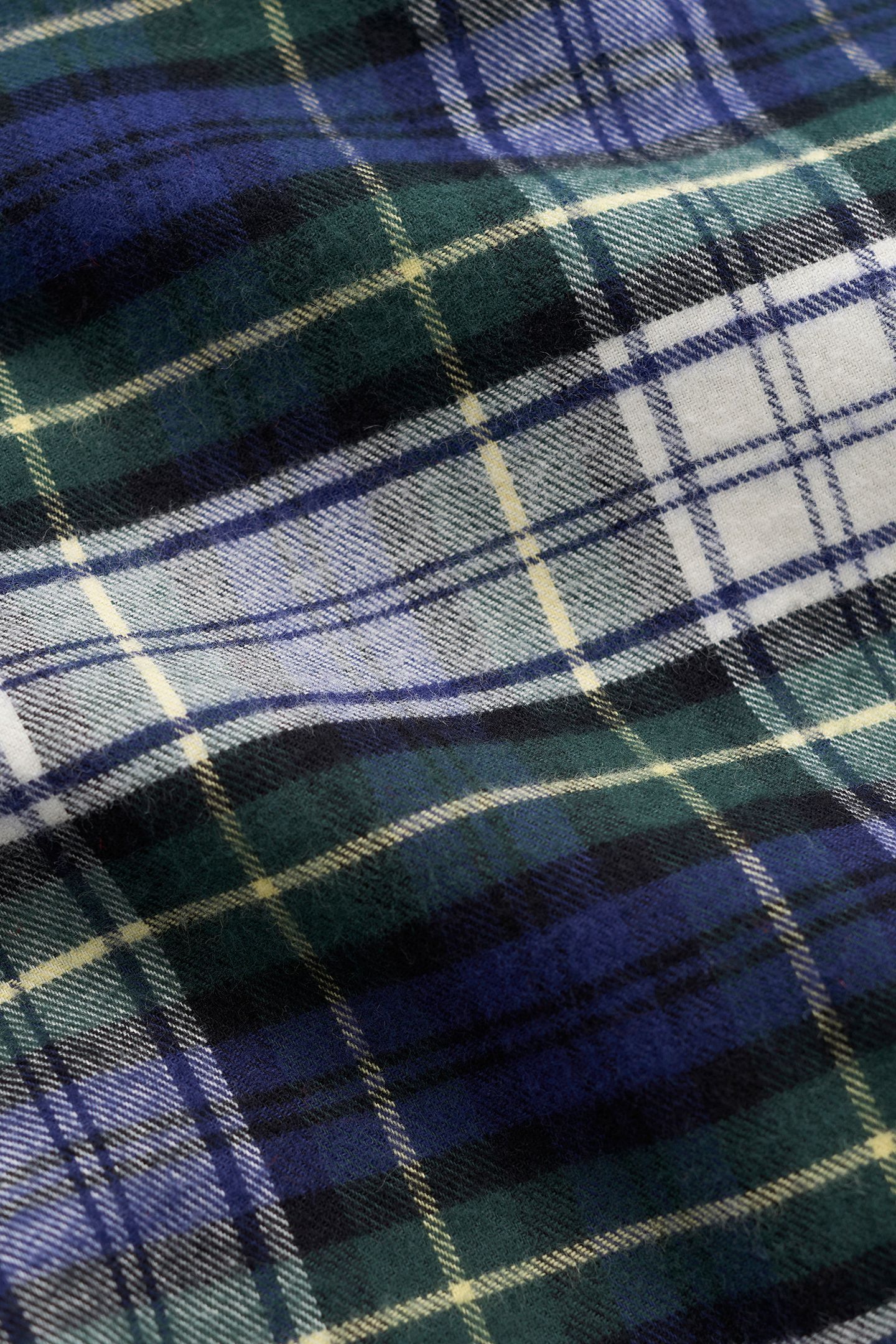 CASUAL COTTON FLANNEL REGULAR FIT OPEN WHITE 5