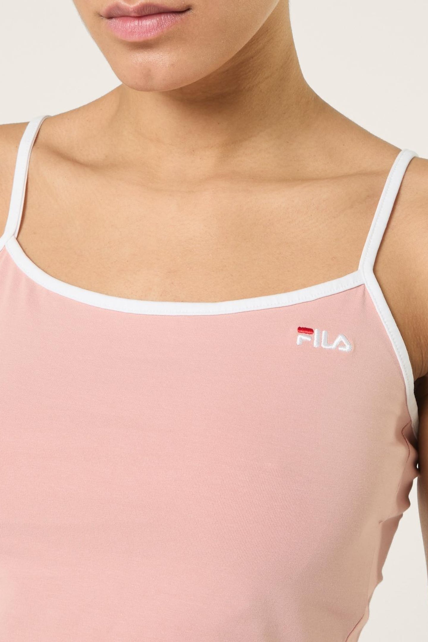 RENELLA CROPPED SPAGETTI STRAP TOP MELLOW ROSE 5